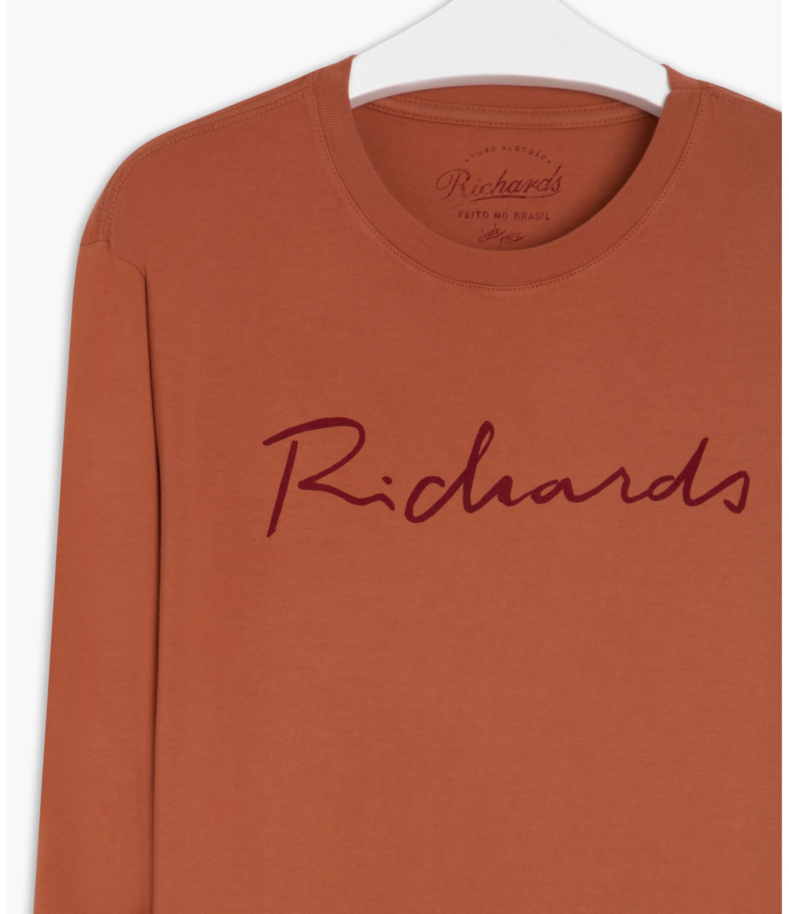 T-Shirt Manuscrito Richards Ml Terra