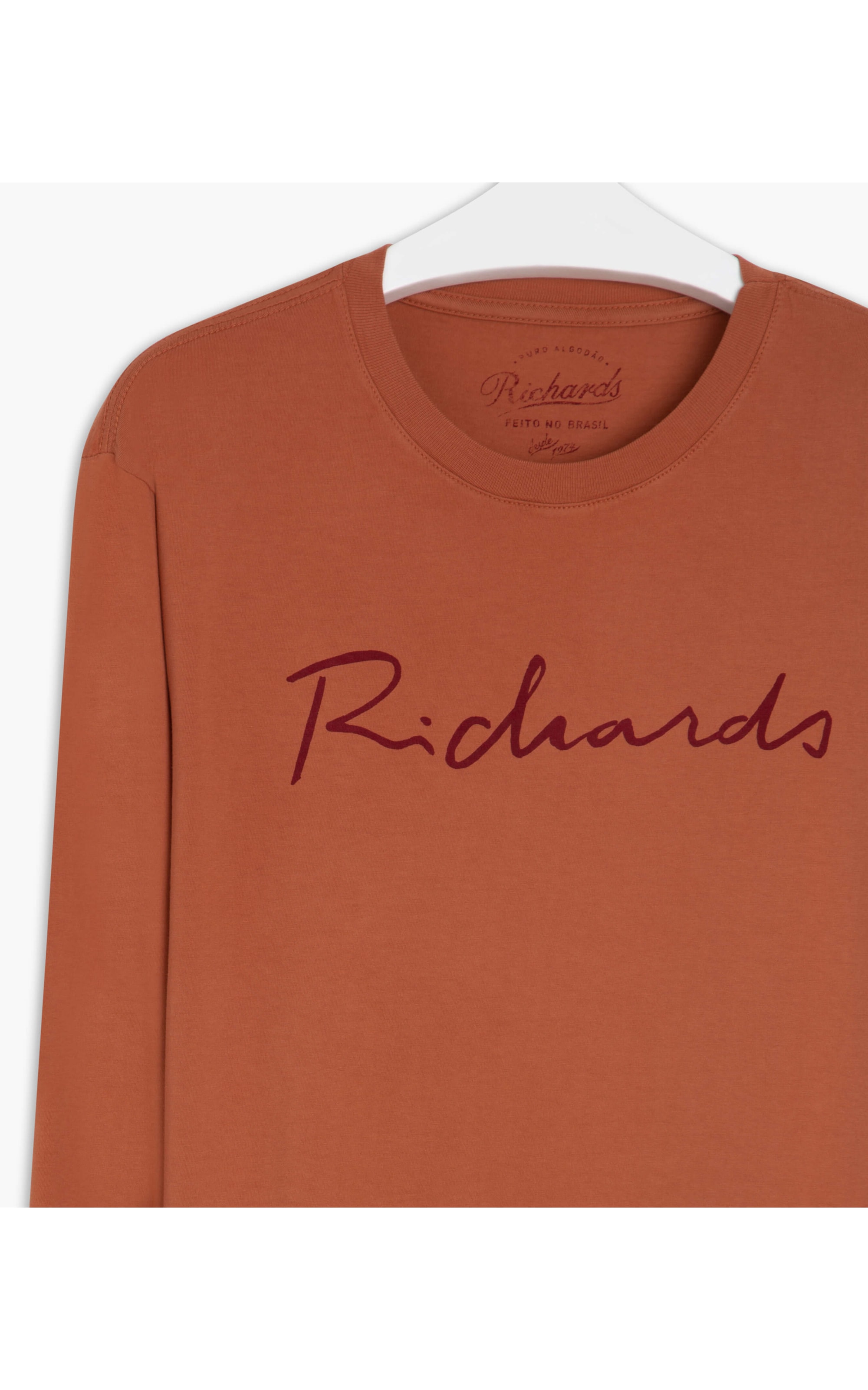 T-Shirt Manuscrito Richards Ml Terra