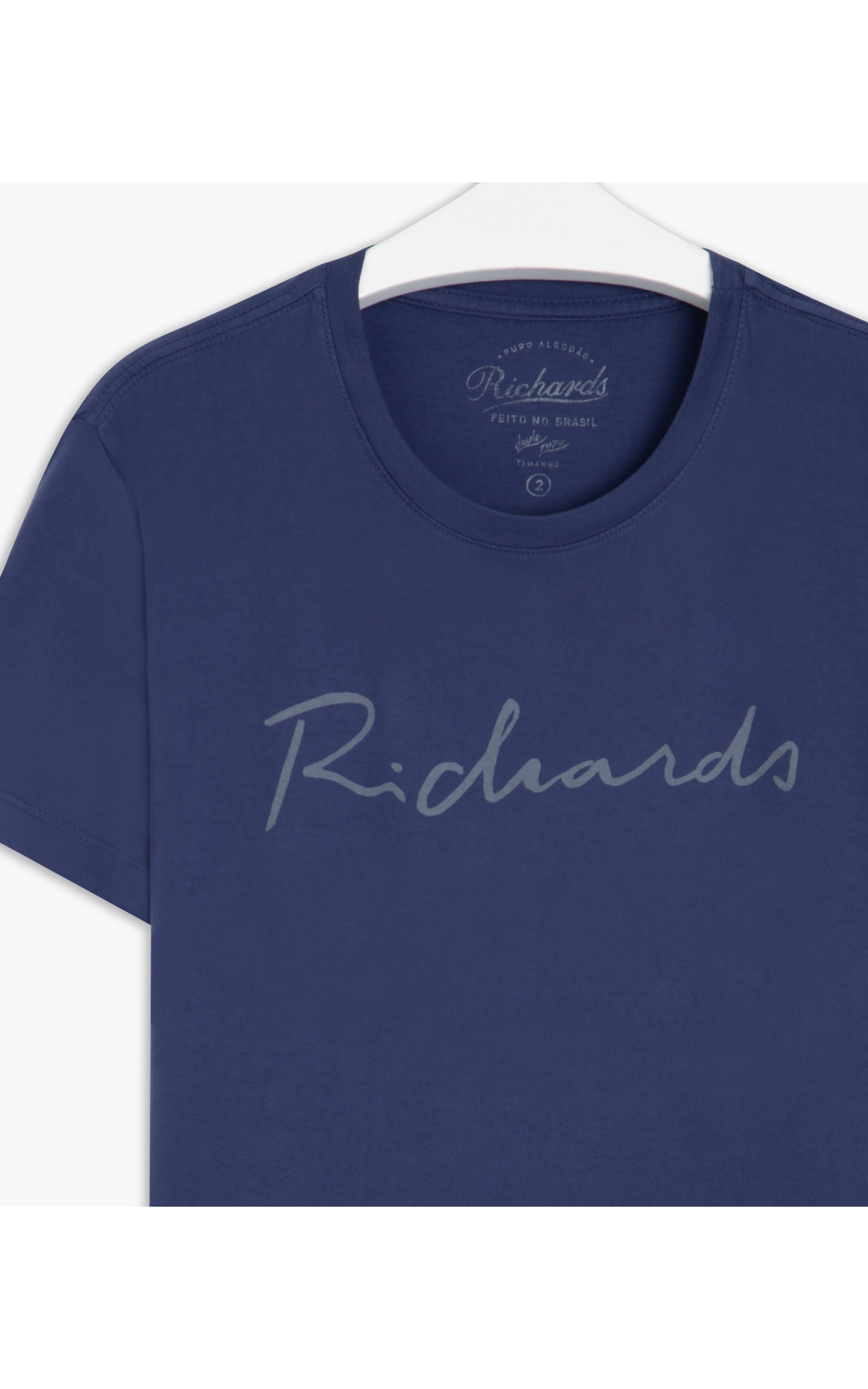 T-Shirt Manuscrito Richards Old Purple