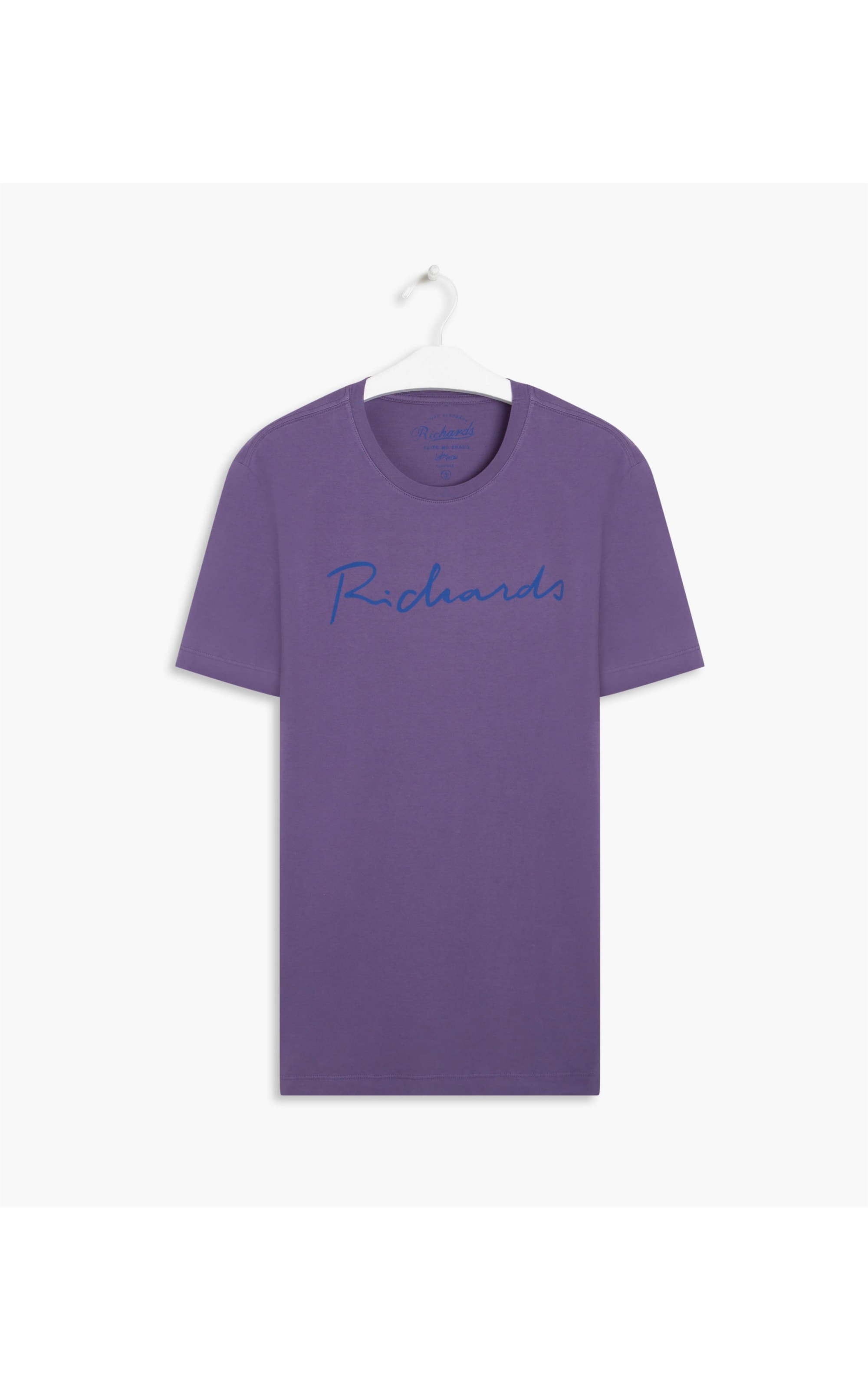 T-Shirt Manuscrito Richards Roxo