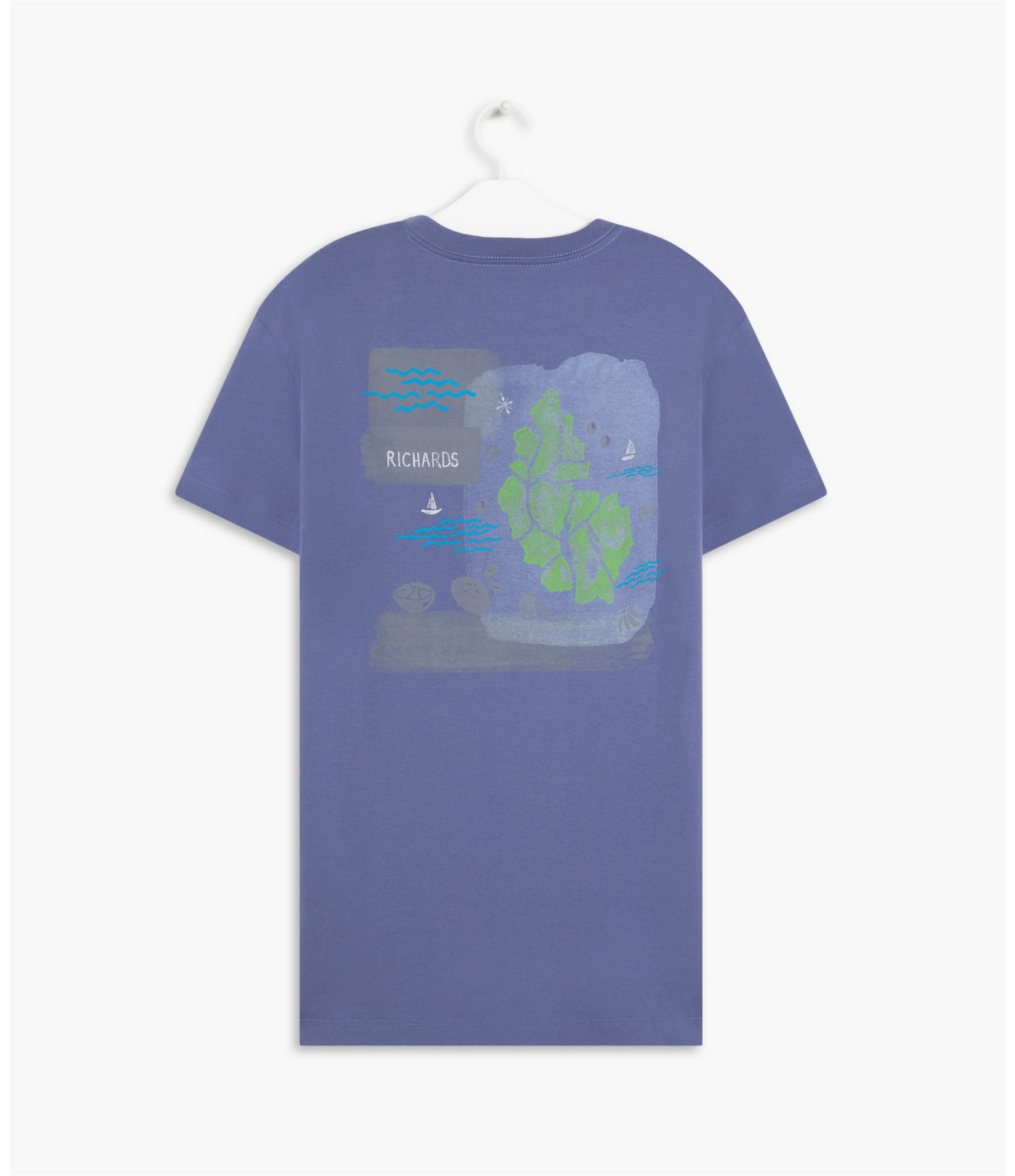 T-Shirt Map Relevo Hortencia