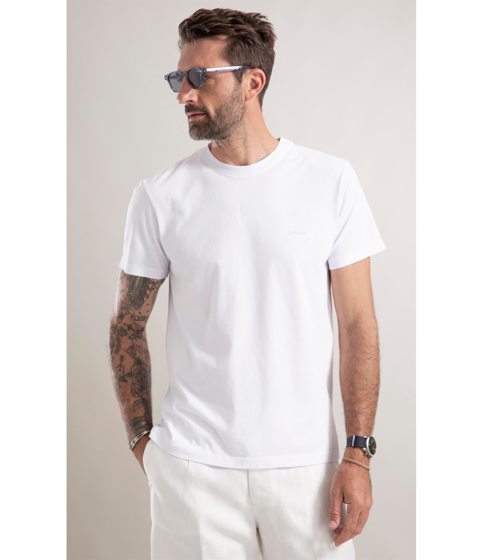 T-Shirt Mapa French Coast Branco