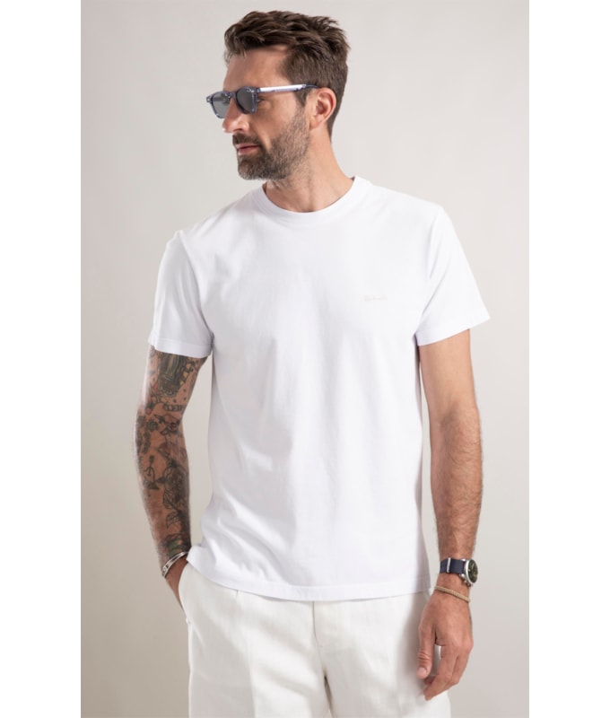 T-Shirt Mapa French Coast Branco