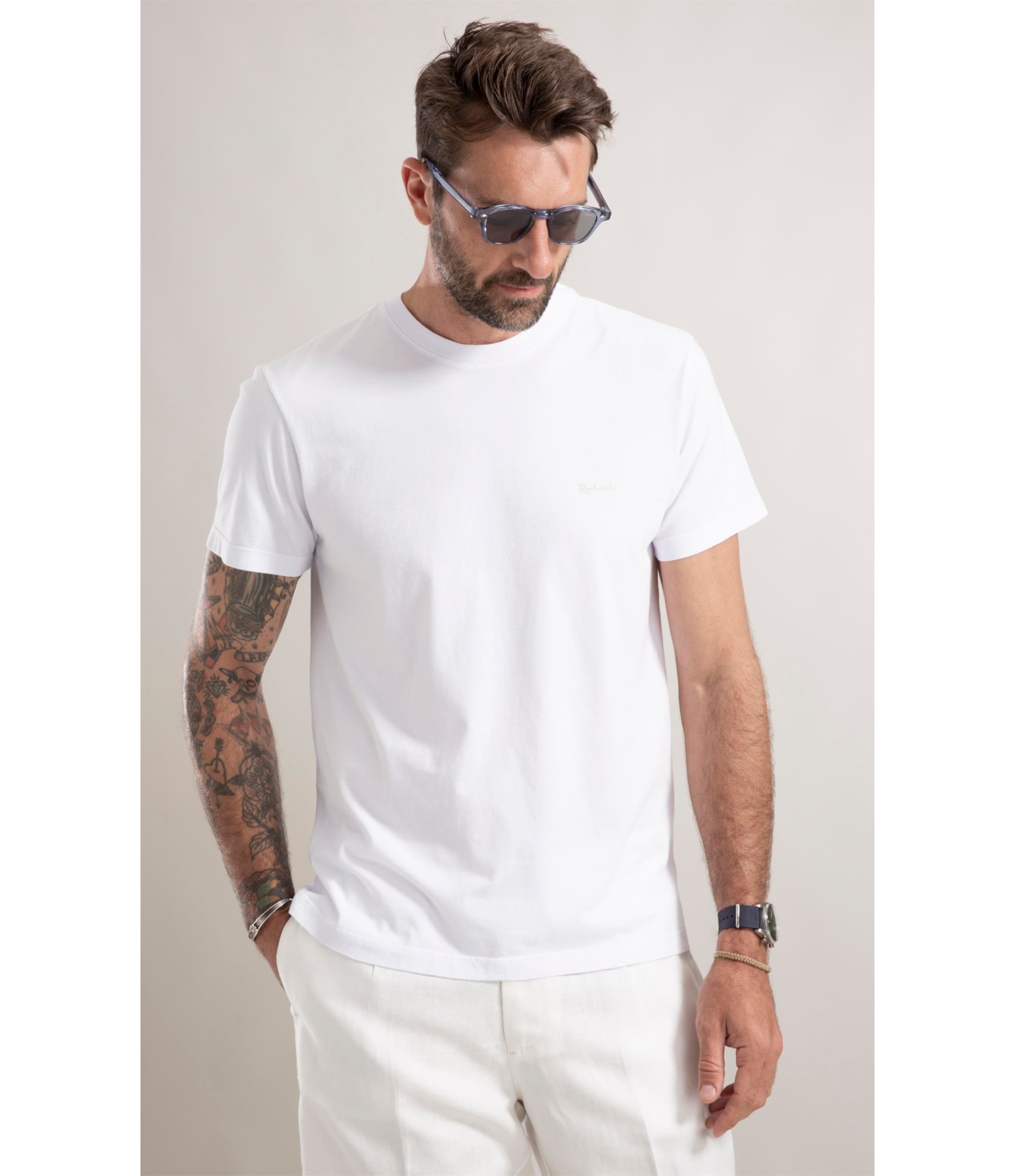 T-Shirt Mapa French Coast Branco