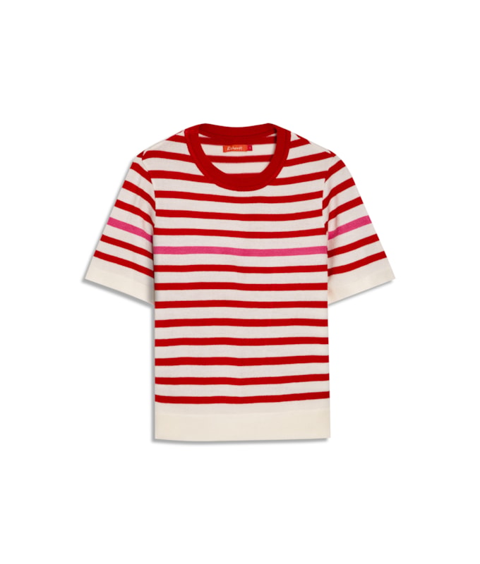 T-Shirt Marina Modal Vermelho