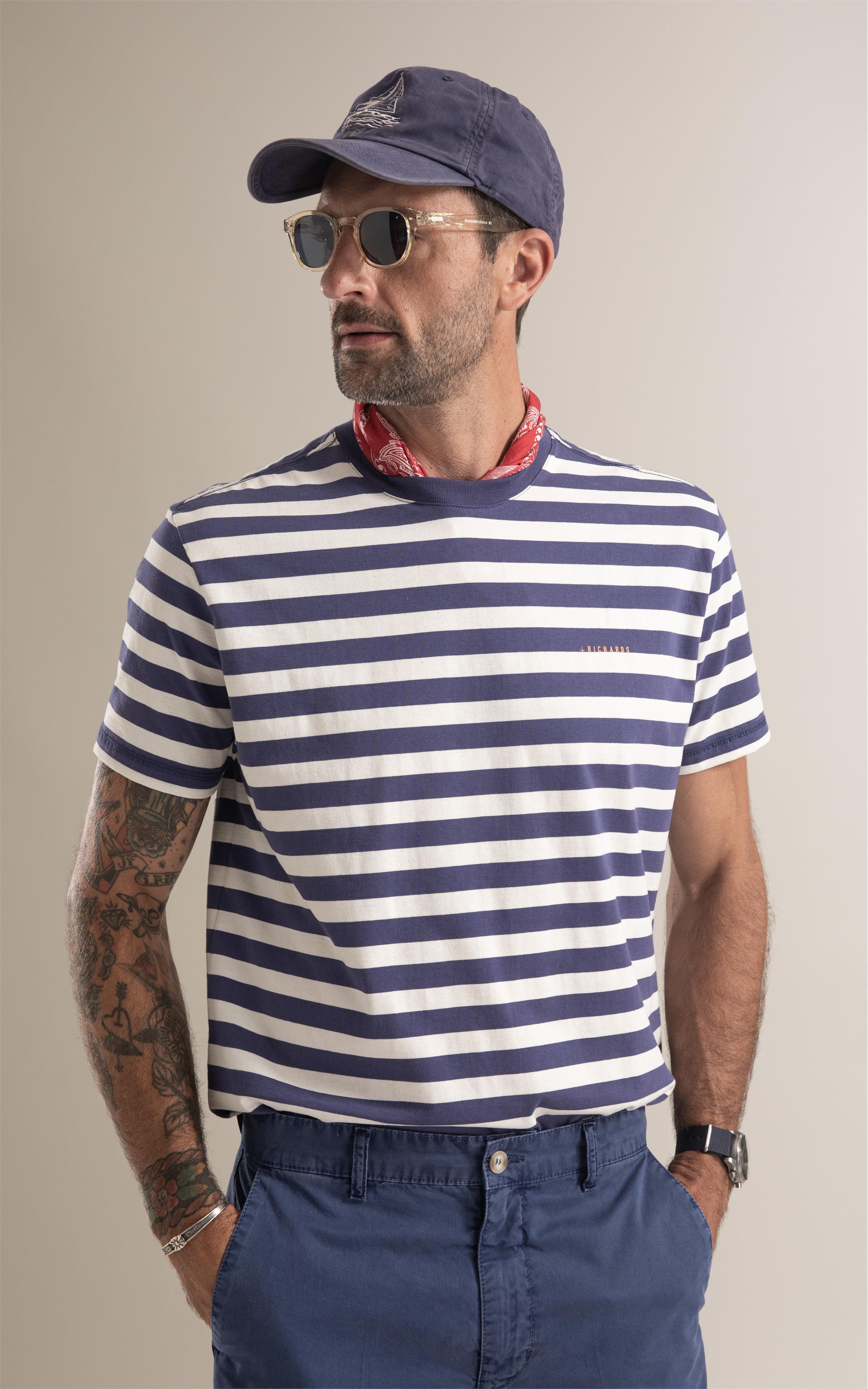 T-Shirt   Marine Dock Purple Blue