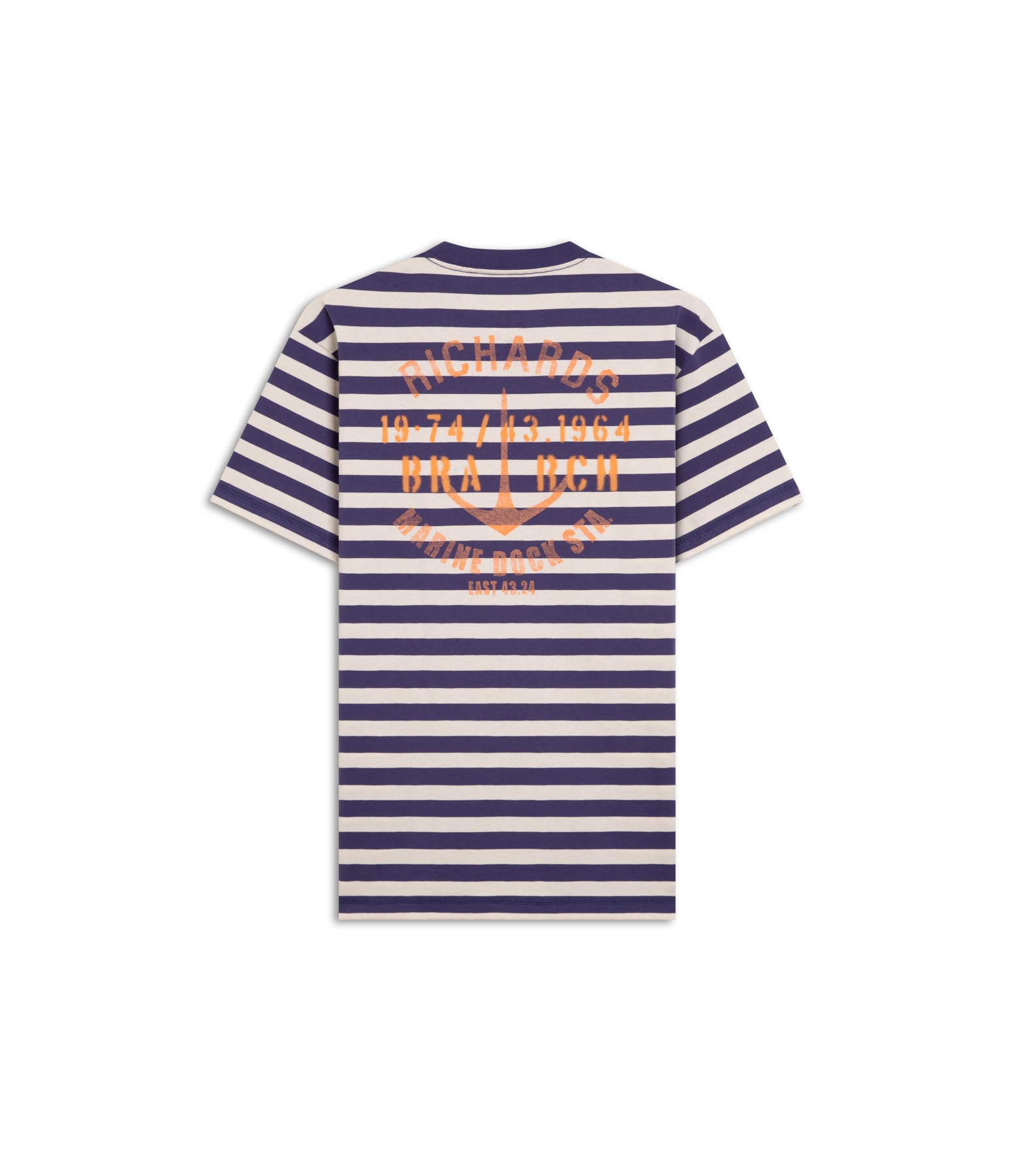 T-Shirt   Marine Dock Purple Blue