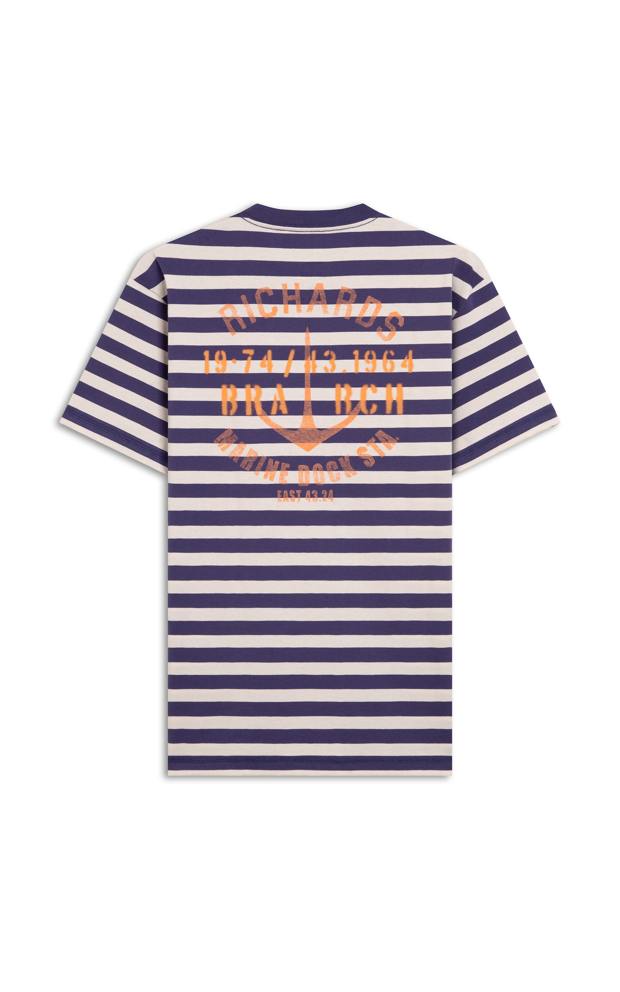T-Shirt   Marine Dock Purple Blue