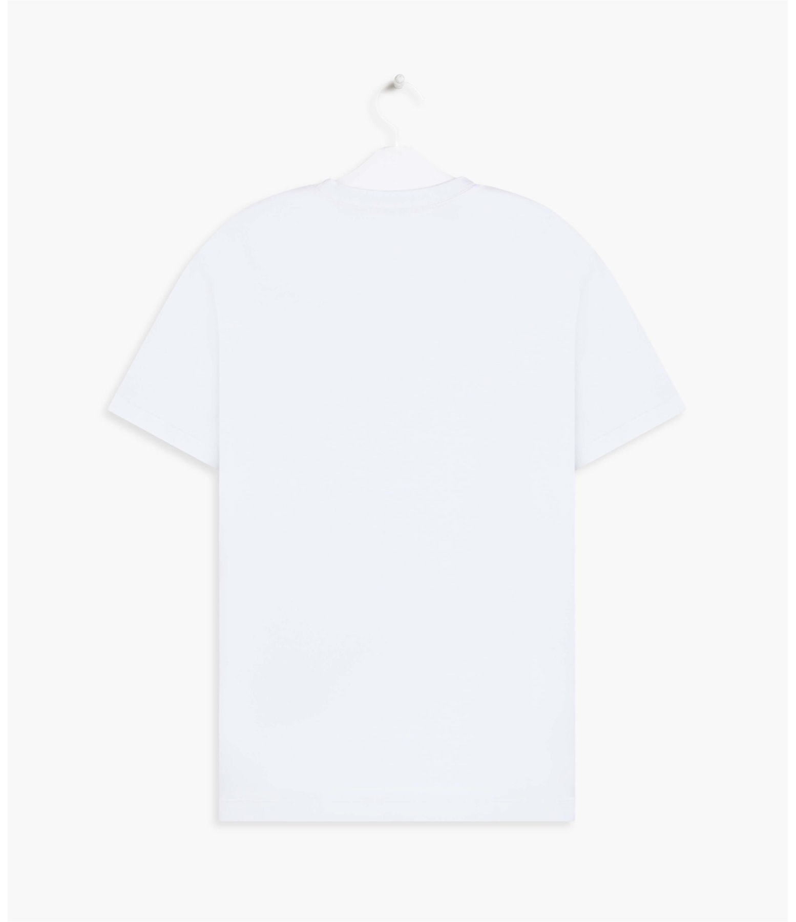 T-Shirt Meia Malha 40.1 Com Elastano Mc Branco