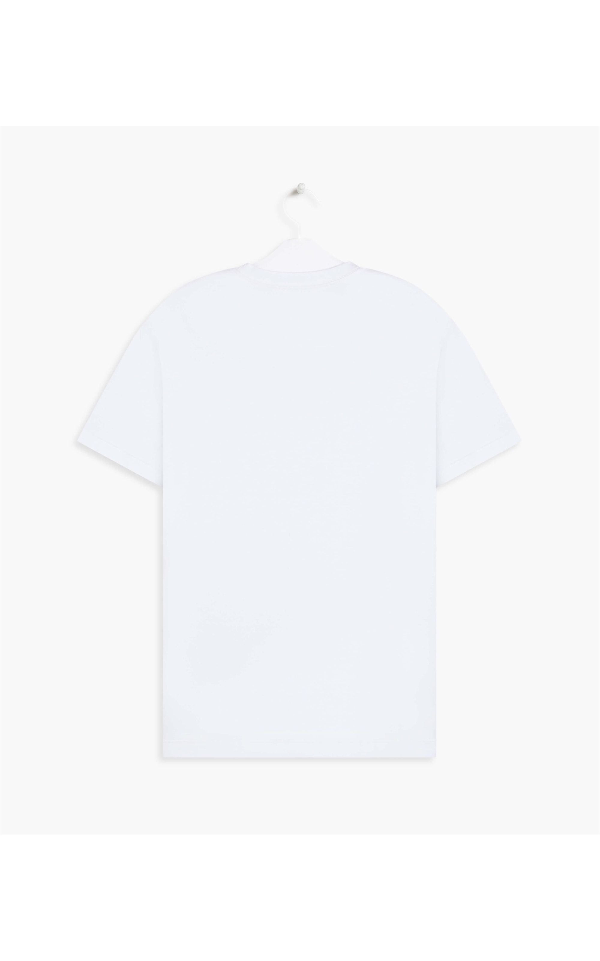 T-Shirt Meia Malha 40.1 Com Elastano Mc Branco