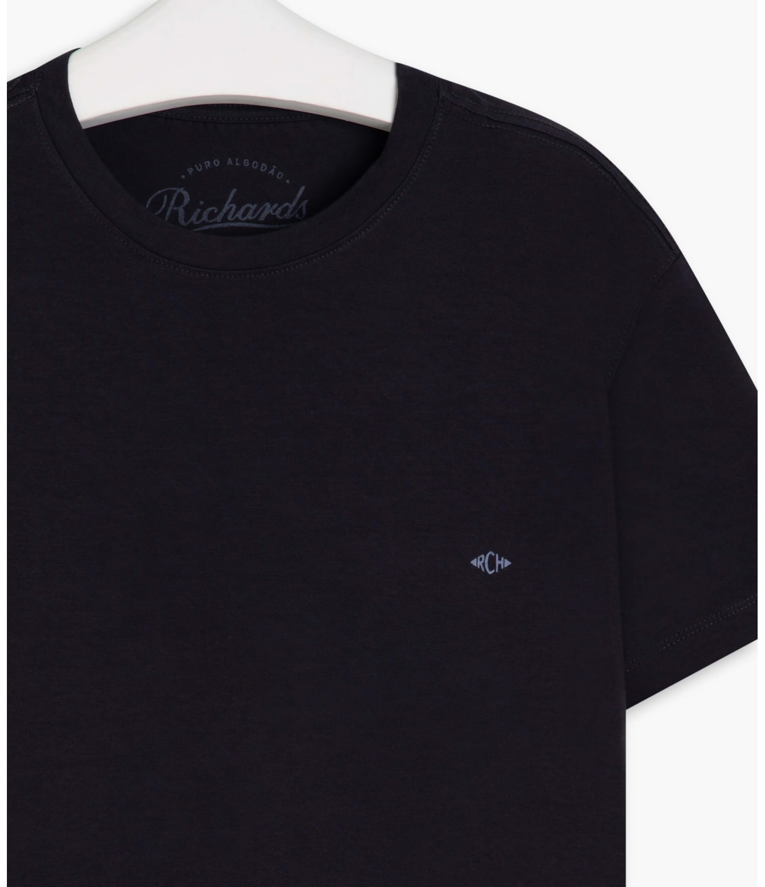 T-Shirt Meia Malha 40.1 Com Elastano Mc Dark Navy