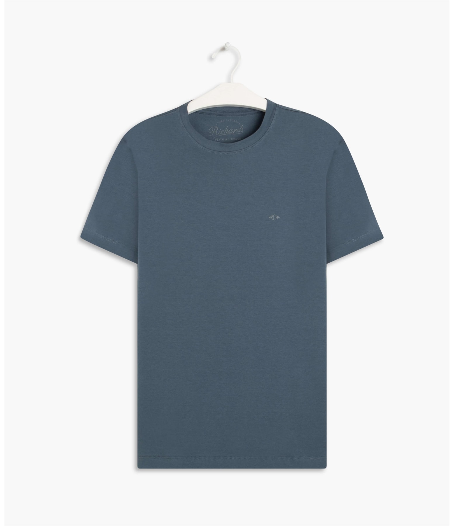 T-Shirt Meia Malha 40.1 Com Elastano Mc Grafite