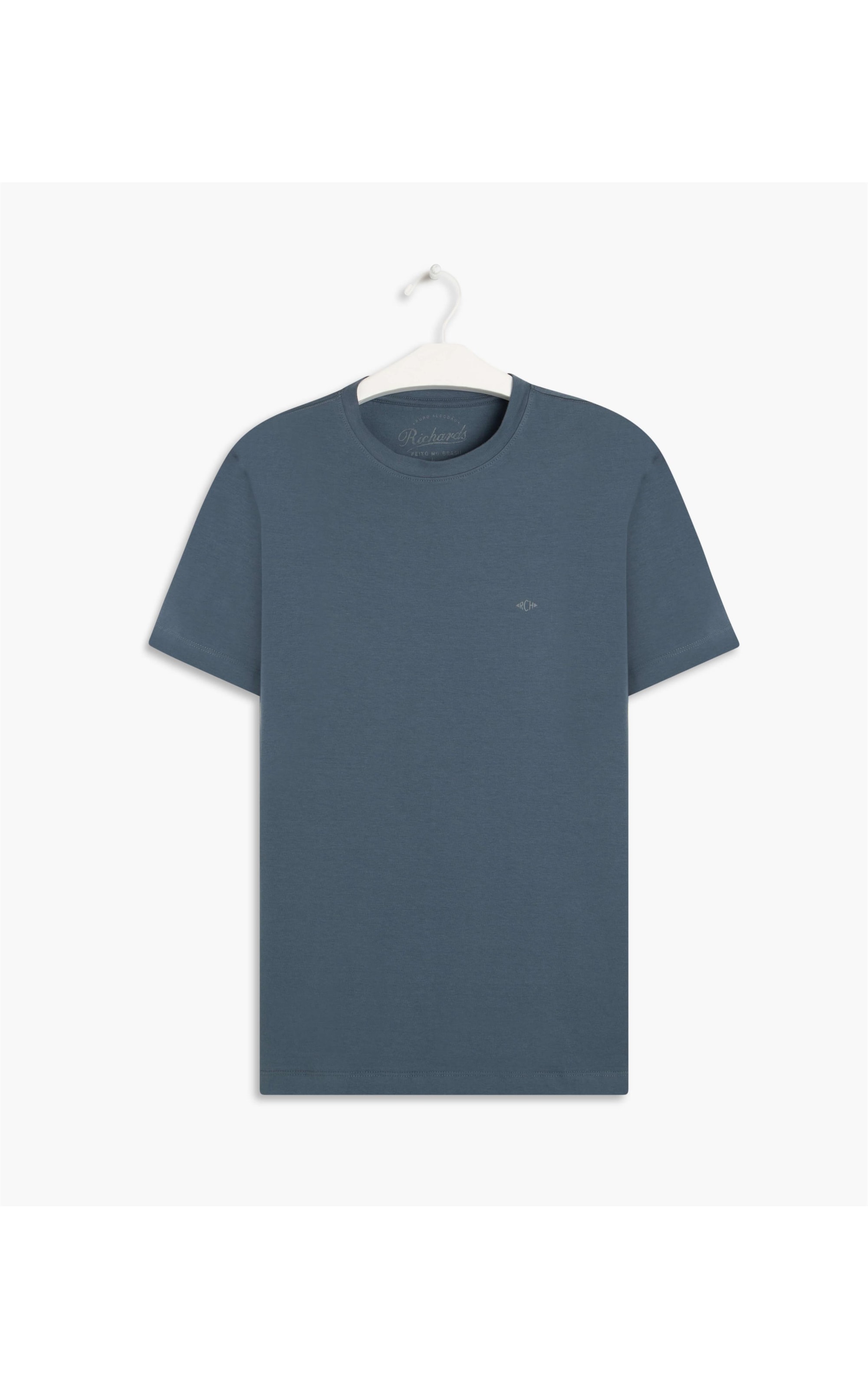 T-Shirt Meia Malha 40.1 Com Elastano Mc Grafite