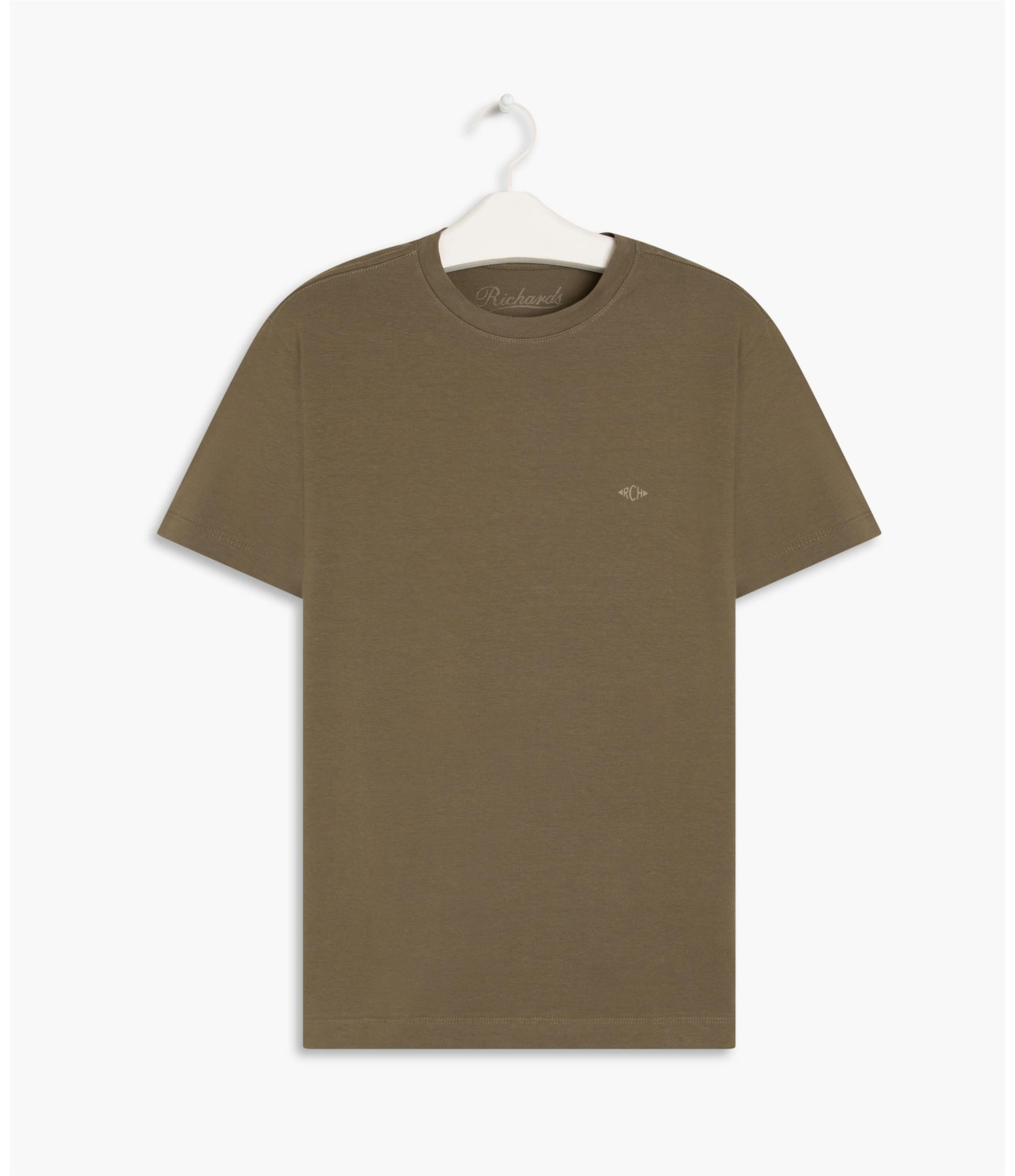 T-Shirt Meia Malha 40.1 Com Elastano Mc Tabaco