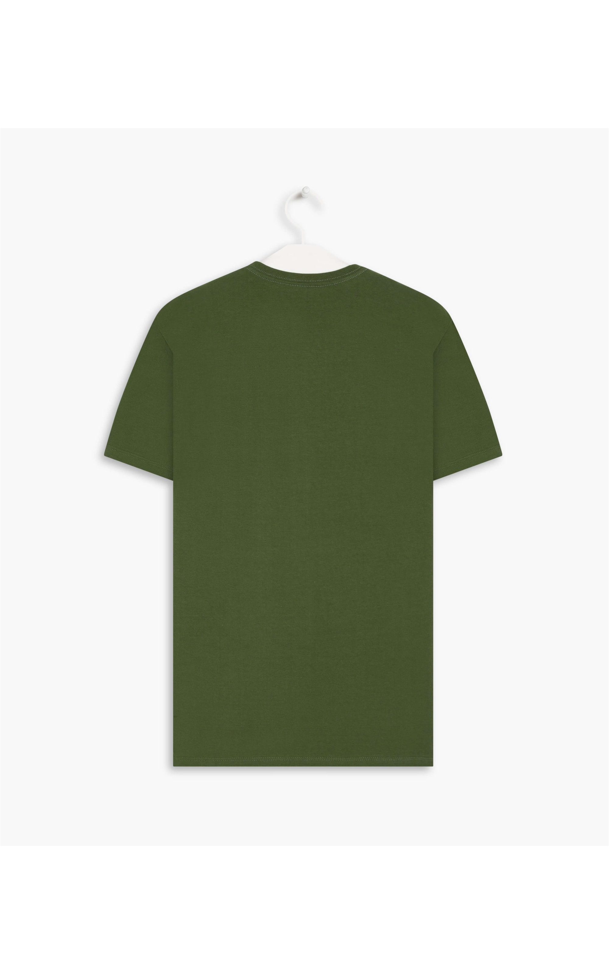 T-Shirt Meia Malha 40.1 Com Elastano Mc Verde Militar