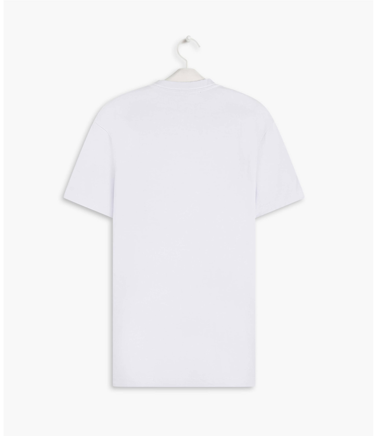 T-Shirt Meia Malha 40.1 Richards Mc Branco