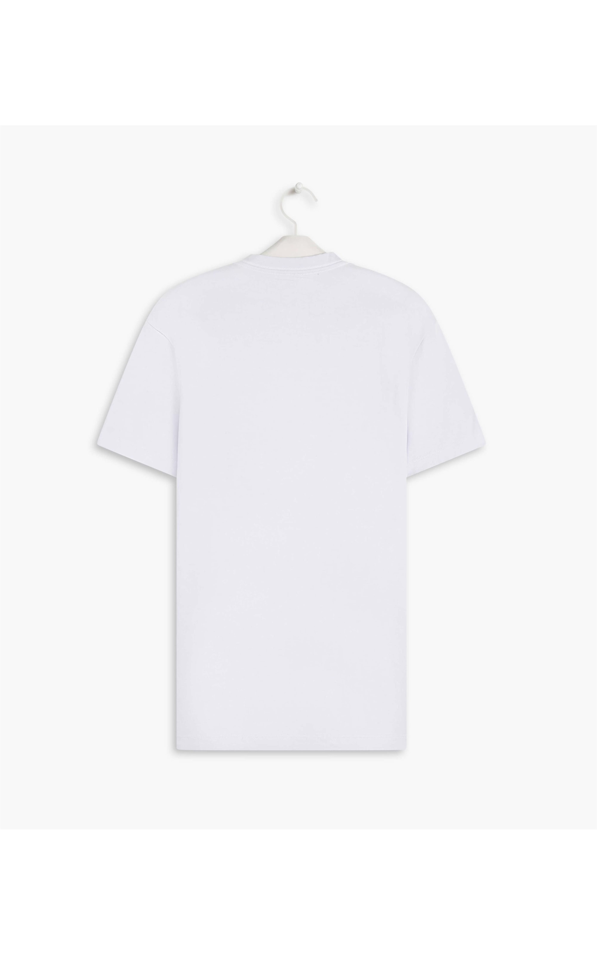 T-Shirt Meia Malha 40.1 Richards Mc Branco