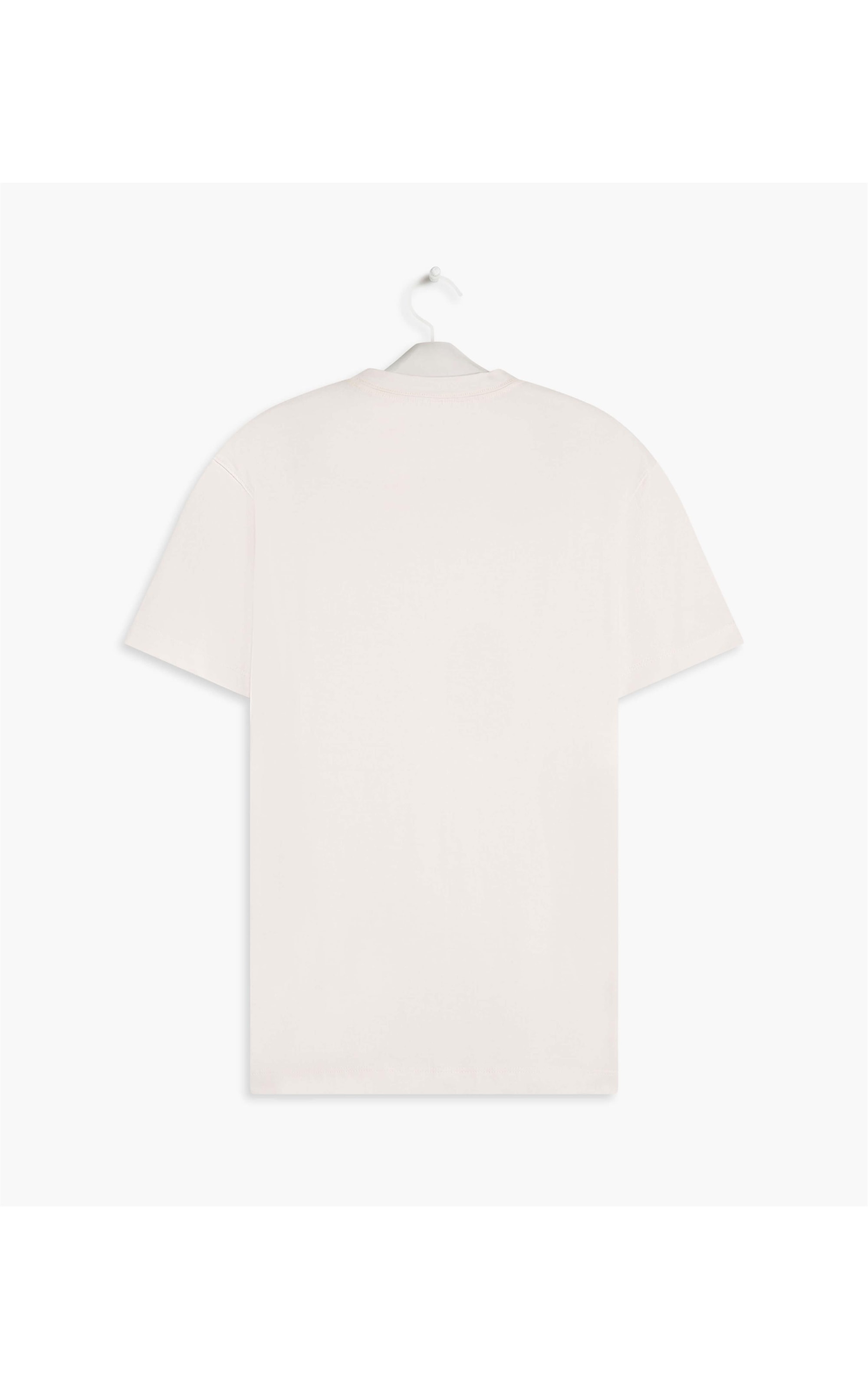 T-Shirt Meia Malha 40.1 Richards Mc Off White