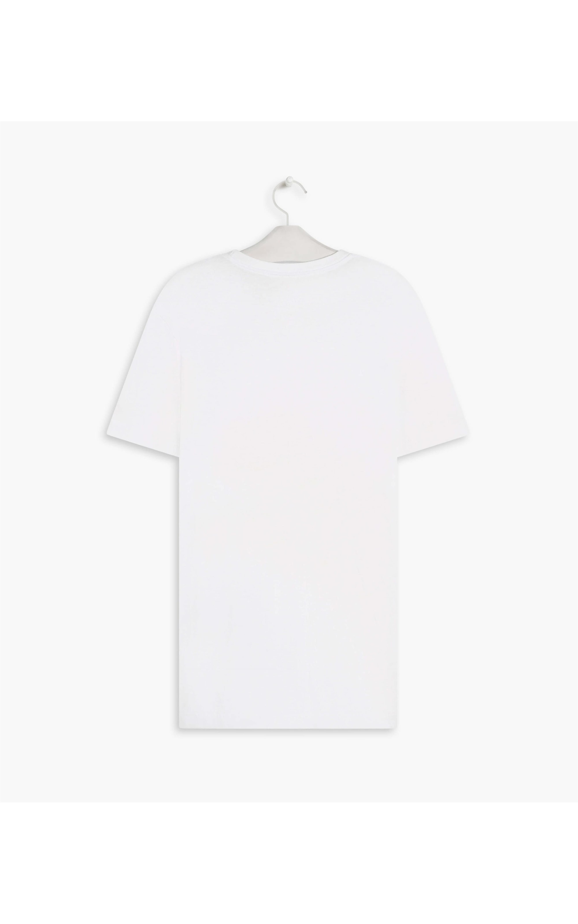T-Shirt Meia Malha Aquarela Branco