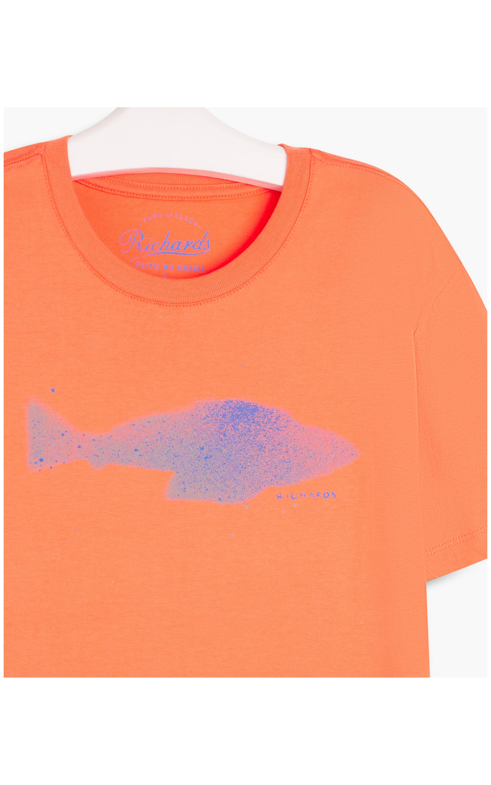 T-Shirt Meia Malha Fish Spray Mc Melancia