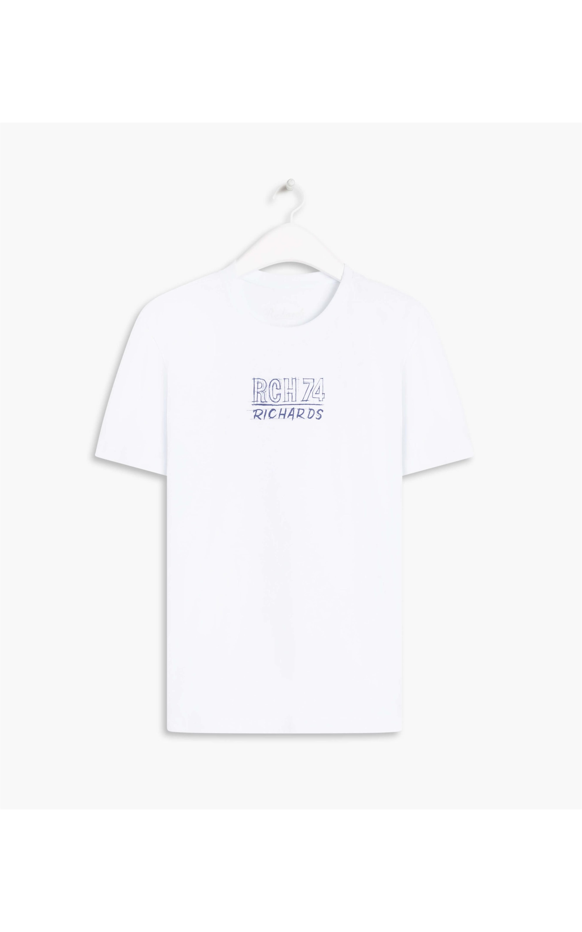 T-Shirt Meia Malha Rch 74 Mc Branco