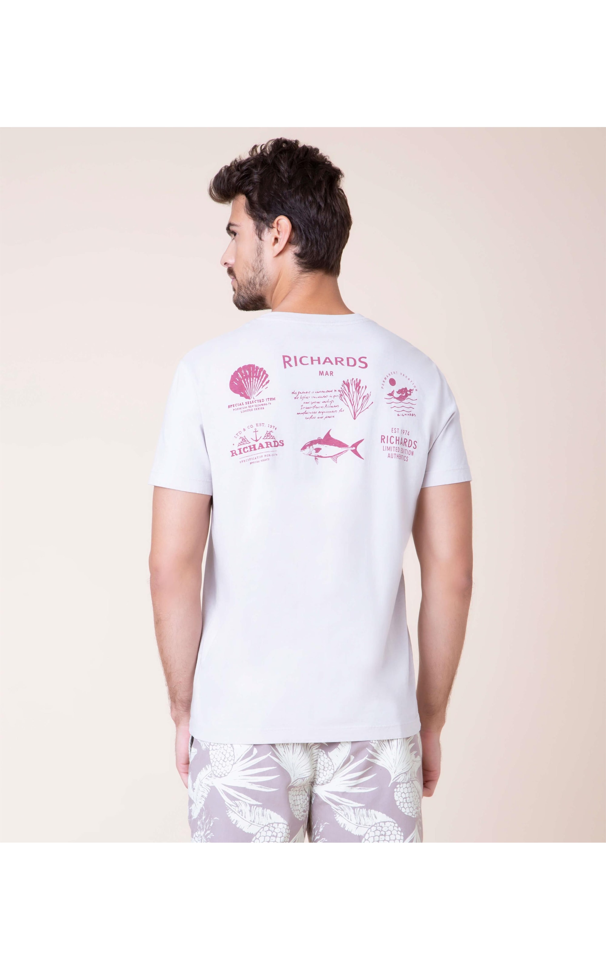 T-Shirt Meia Malha Sea Famous Mc Sandy