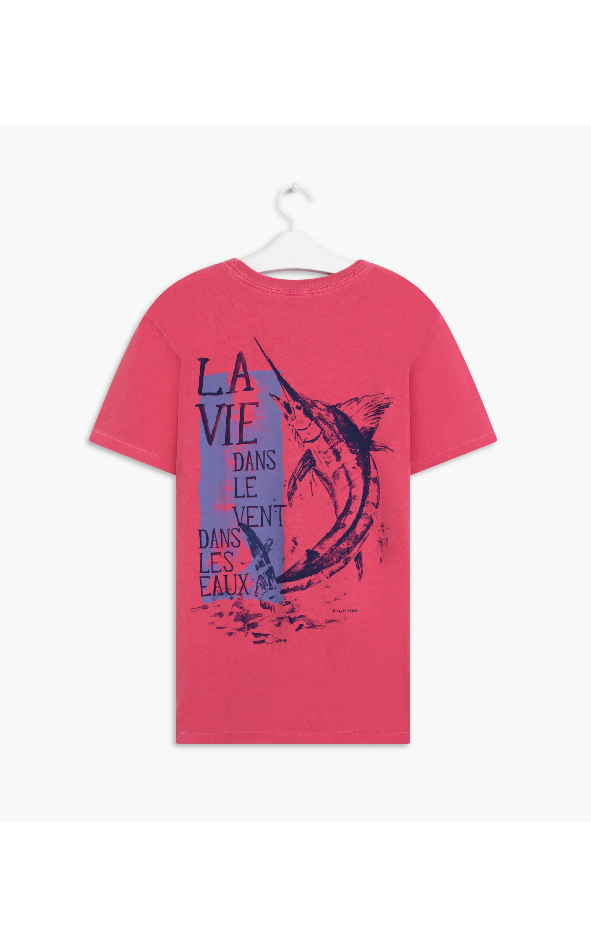T-Shirt Meia Malha Stone Marlin Mc Pink