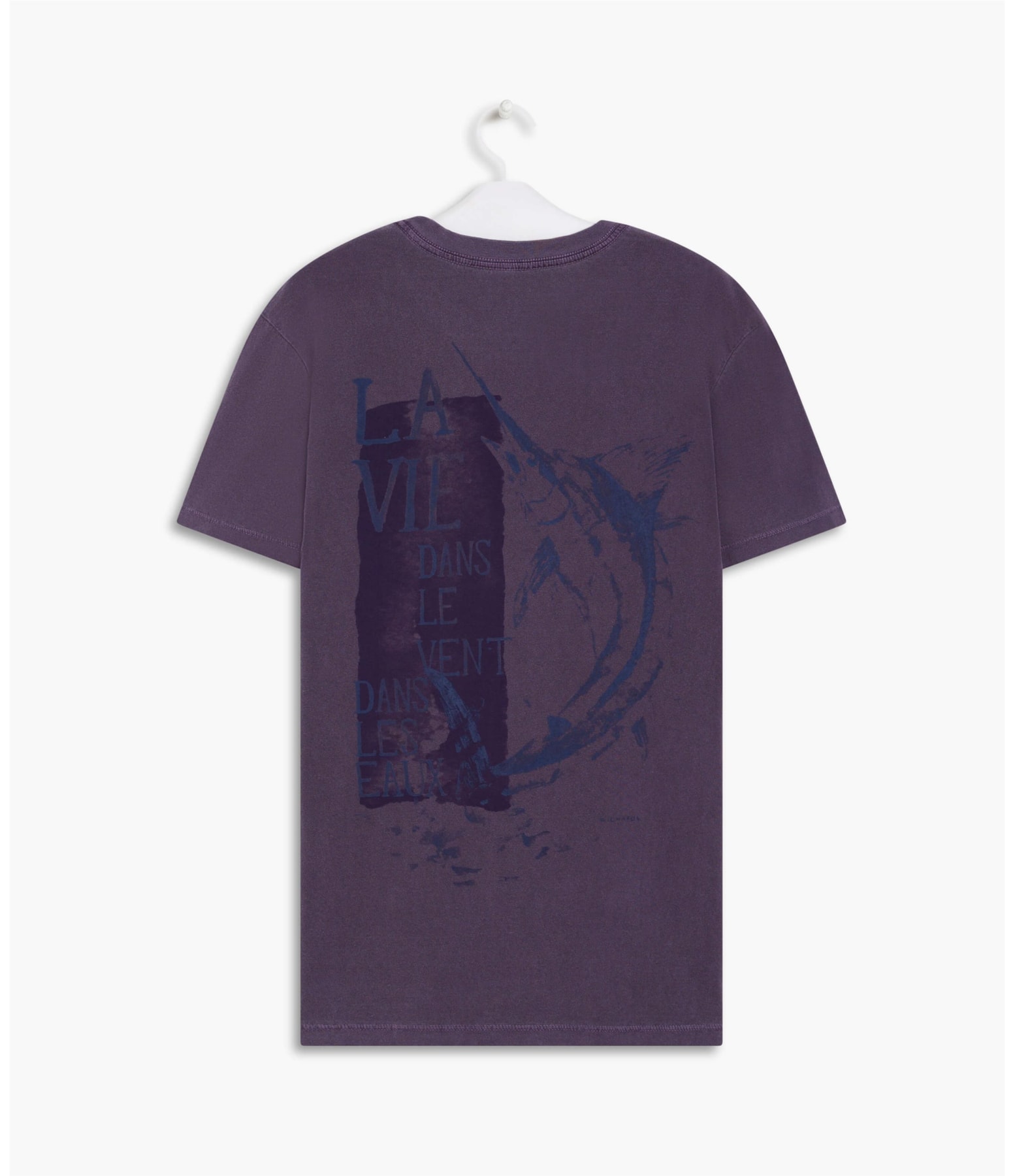 T-Shirt Meia Malha Stone Marlin Mc Roxo