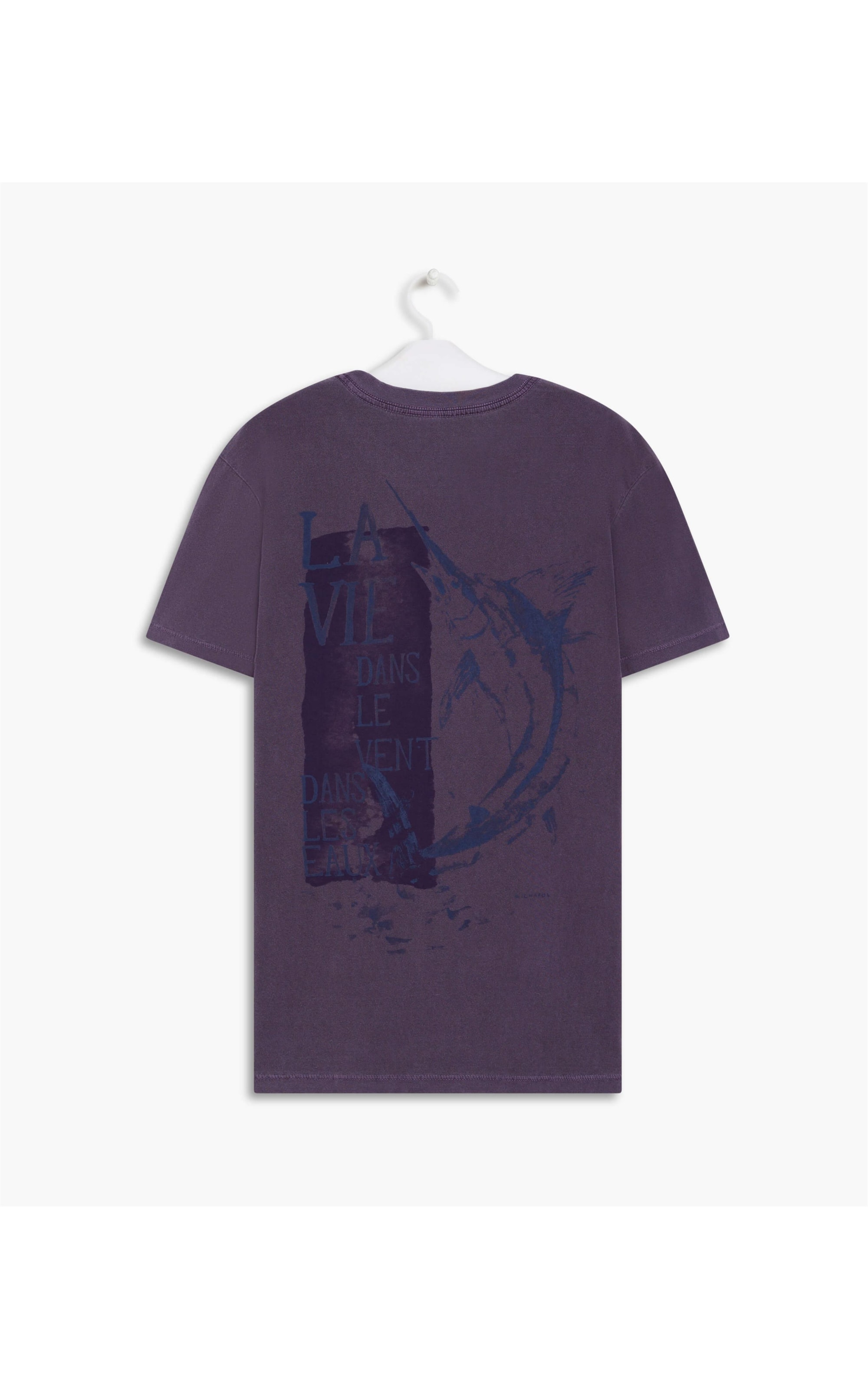T-Shirt Meia Malha Stone Marlin Mc Roxo
