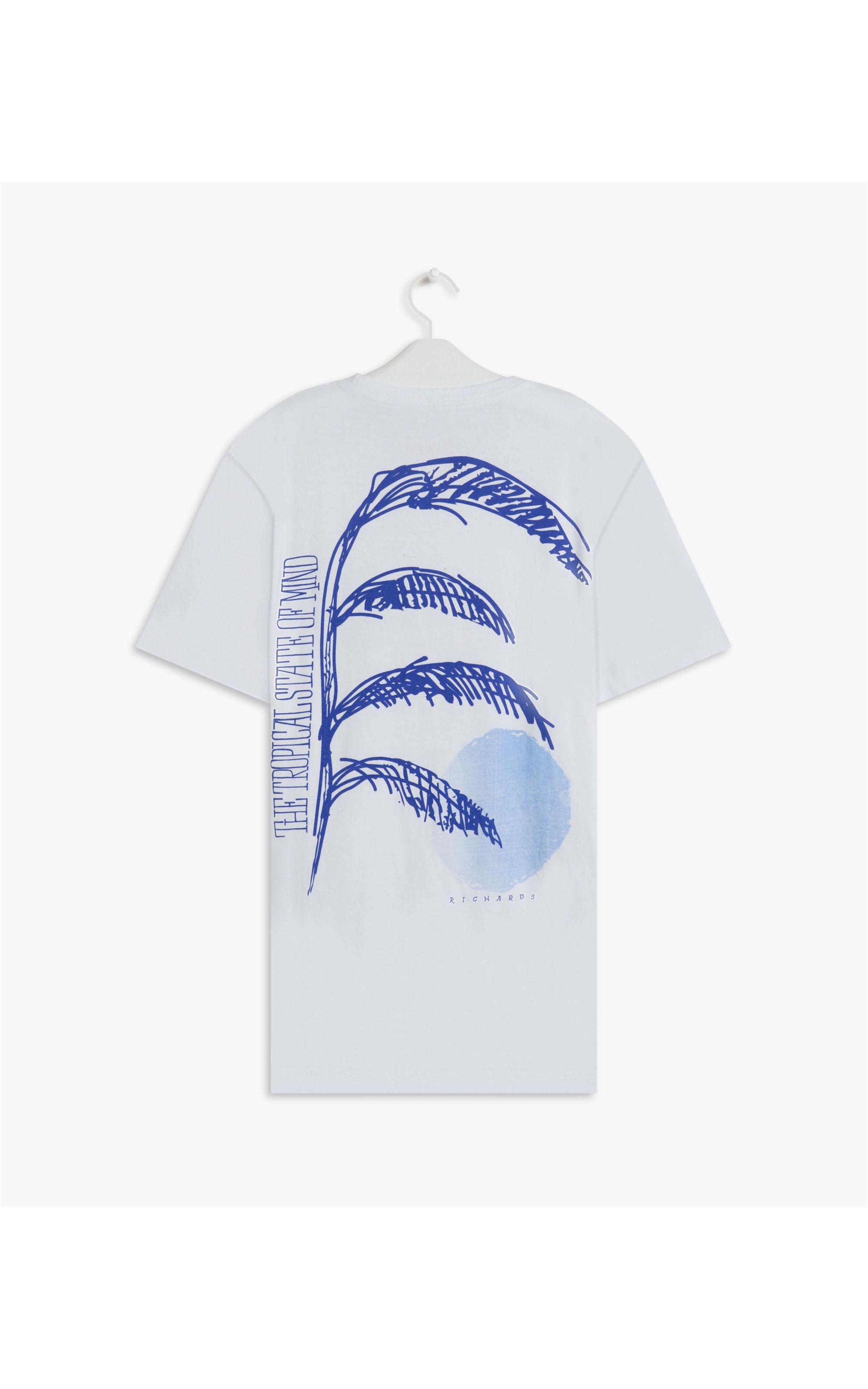 T-Shirt Meia Malha Tropical Branco