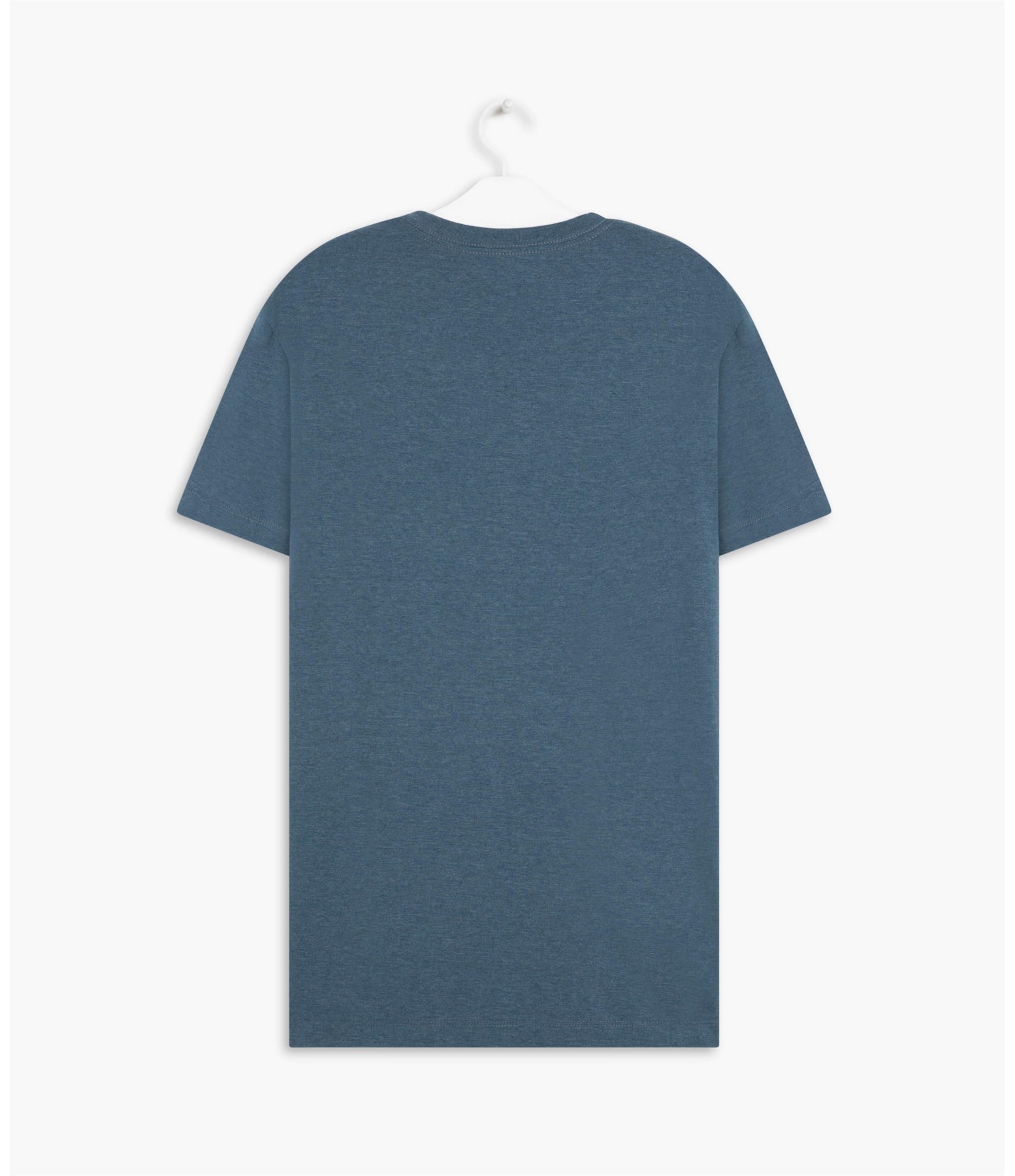 T-Shirt Mescla Basic Assinatura Azul Mescla
