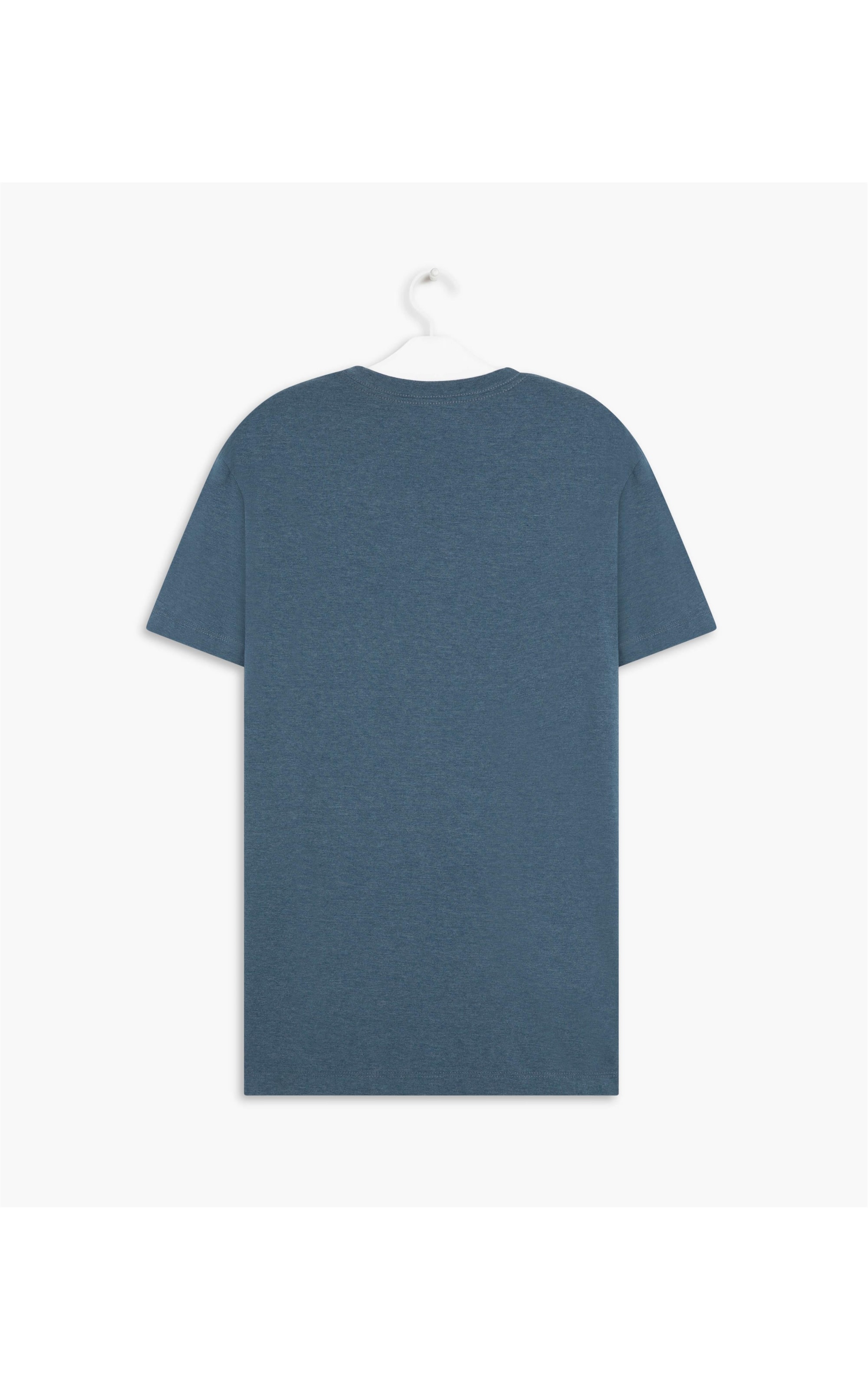 T-Shirt Mescla Basic Assinatura Azul Mescla
