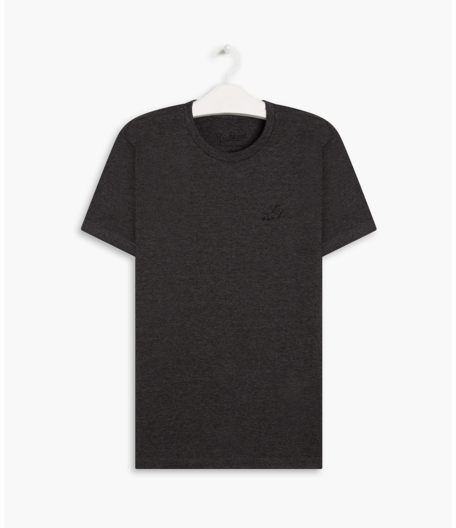 T-Shirt Mescla Basic Assinatura Chumbo Mescla