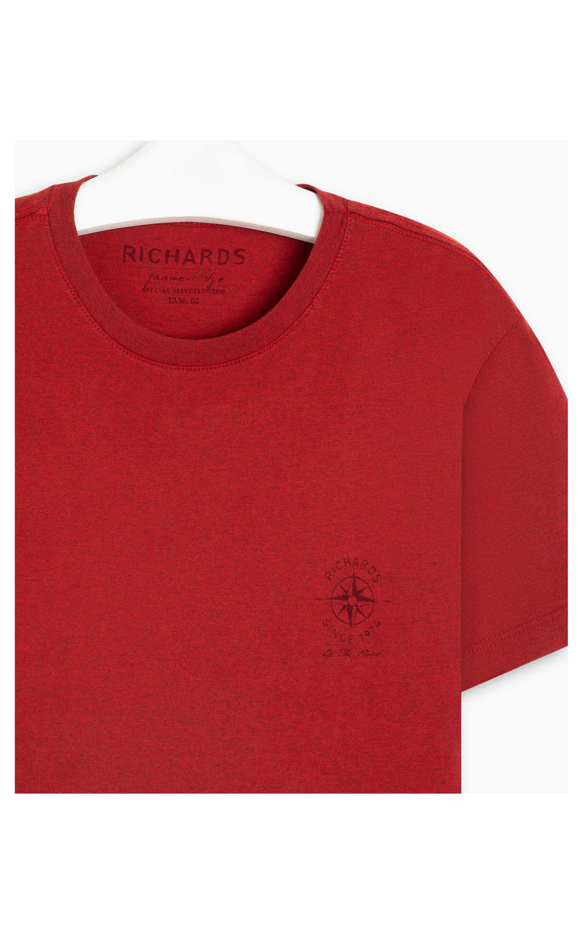 T-Shirt Mescla Moun Vermelho Mescla