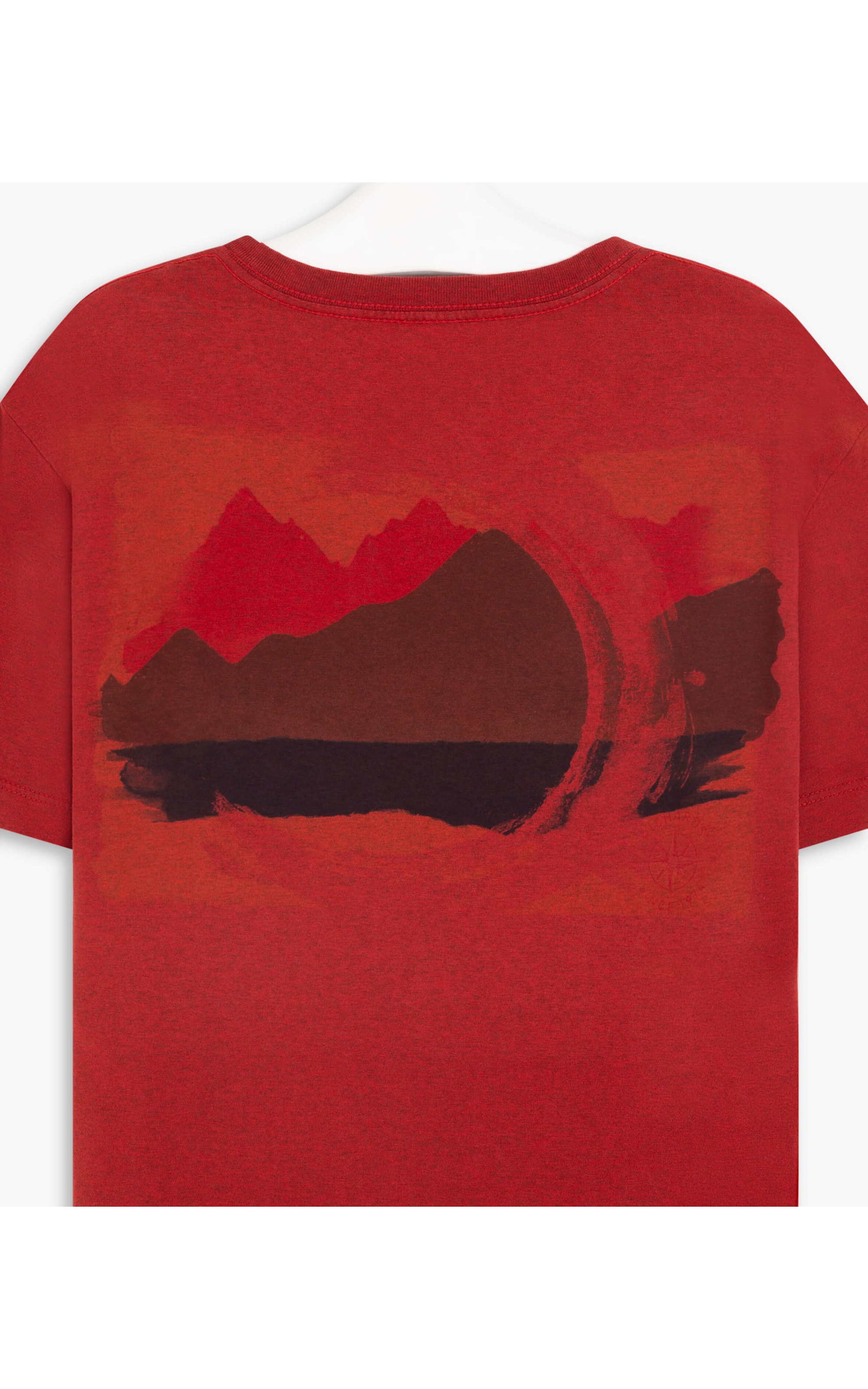 T-Shirt Mescla Moun Vermelho Mescla