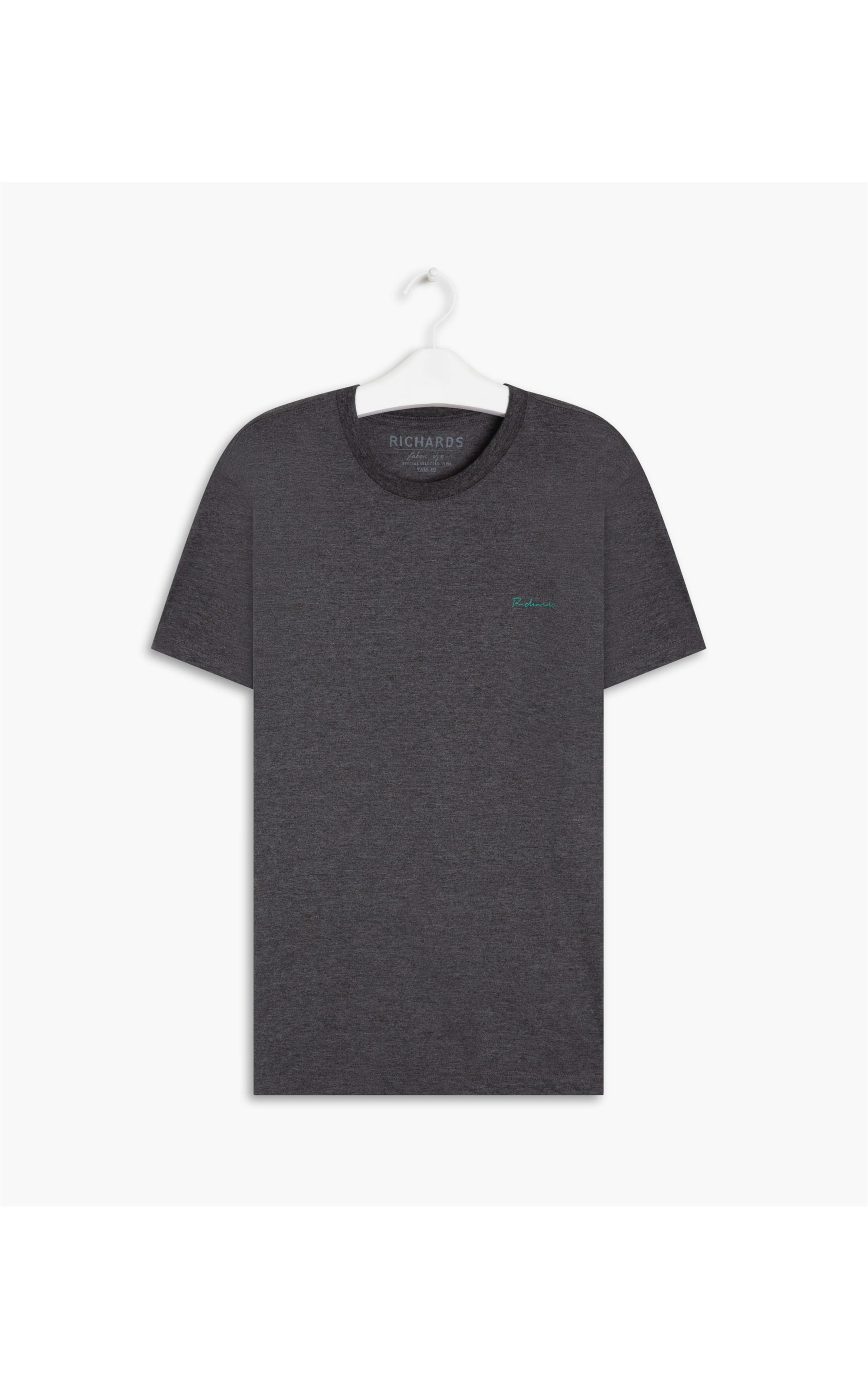 T-Shirt Mescla Richards Rose Chumbo Mescla