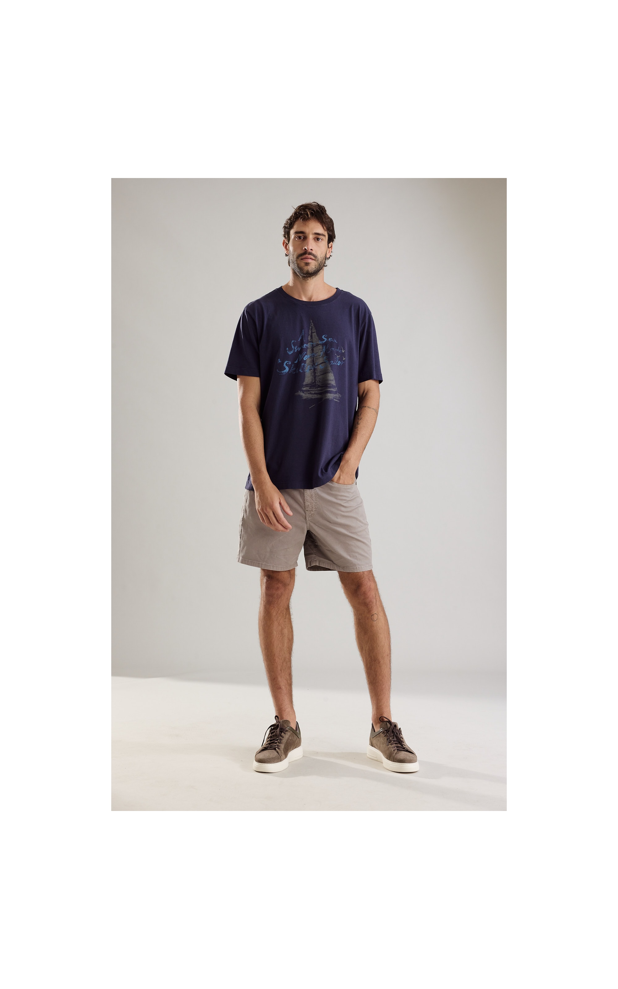 T-Shirt Mescla Smooth Sea Purple Blue