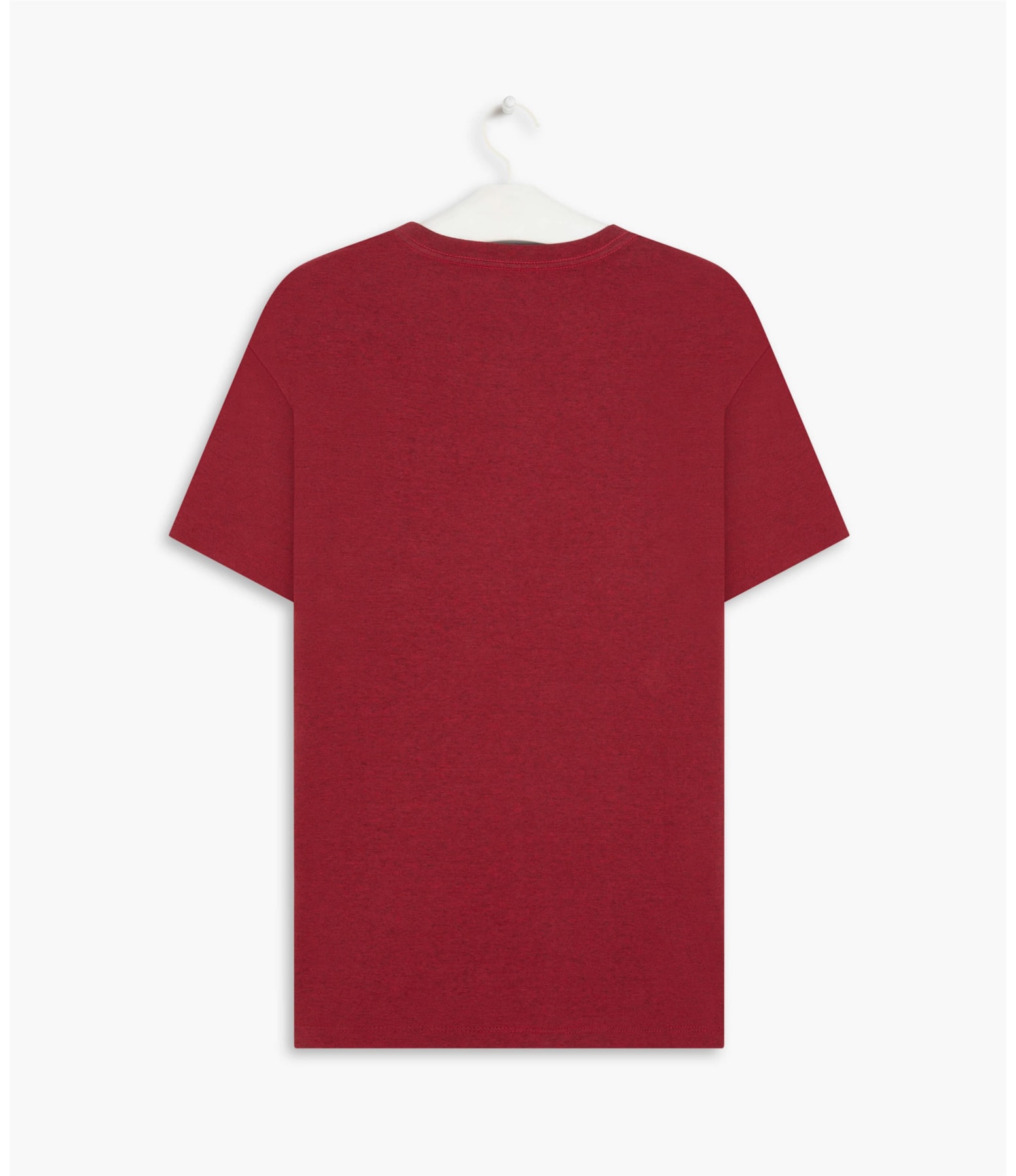 T-Shirt Mescla Sobretinto b Vermelho Mescla