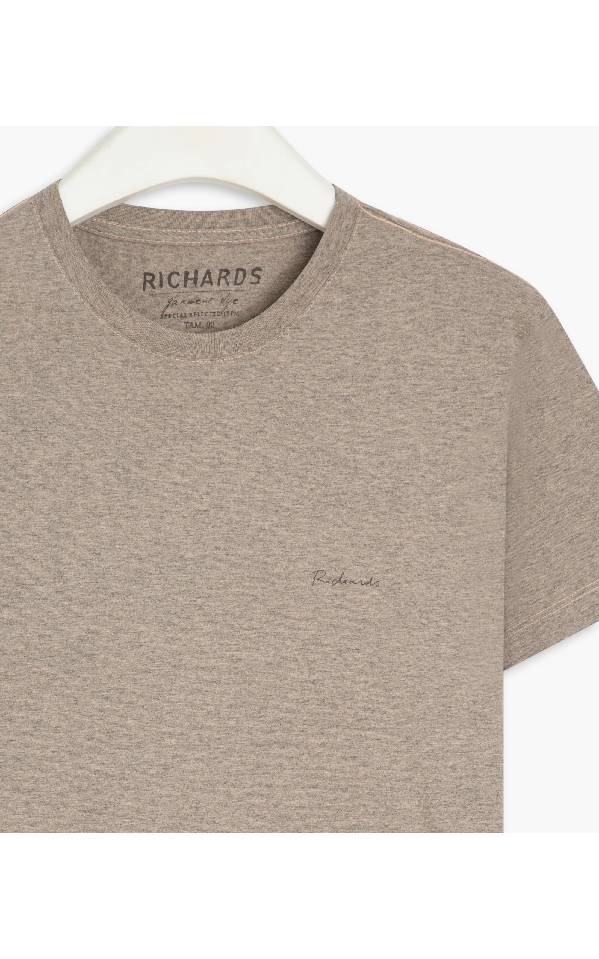 T-Shirt Mescla Sobretinto Mc Blush Mescla