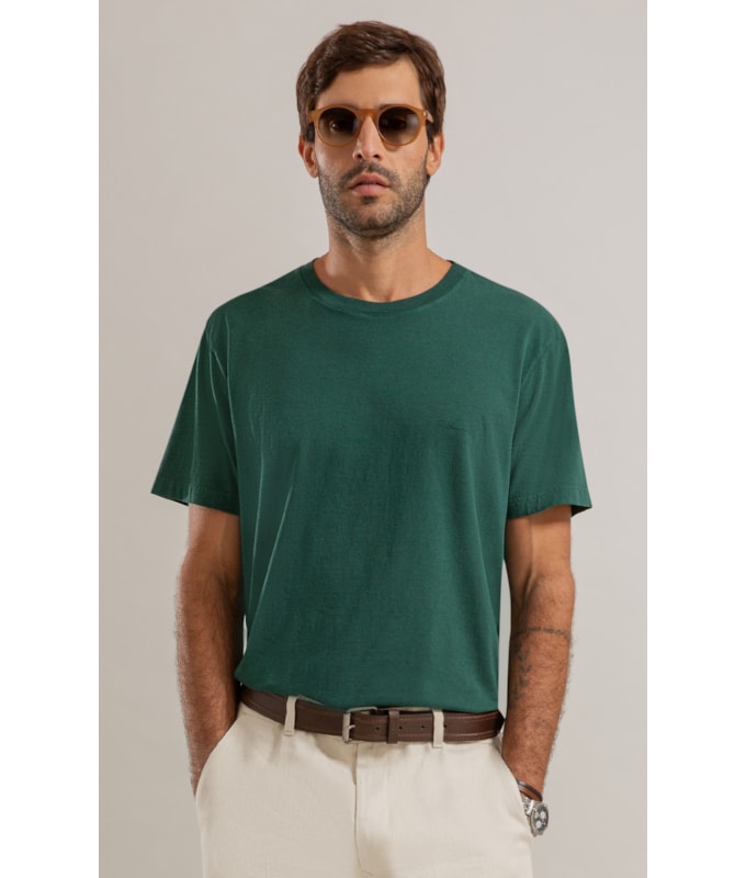T-Shirt Mescla Sobretinto Mc Bottle Mescla