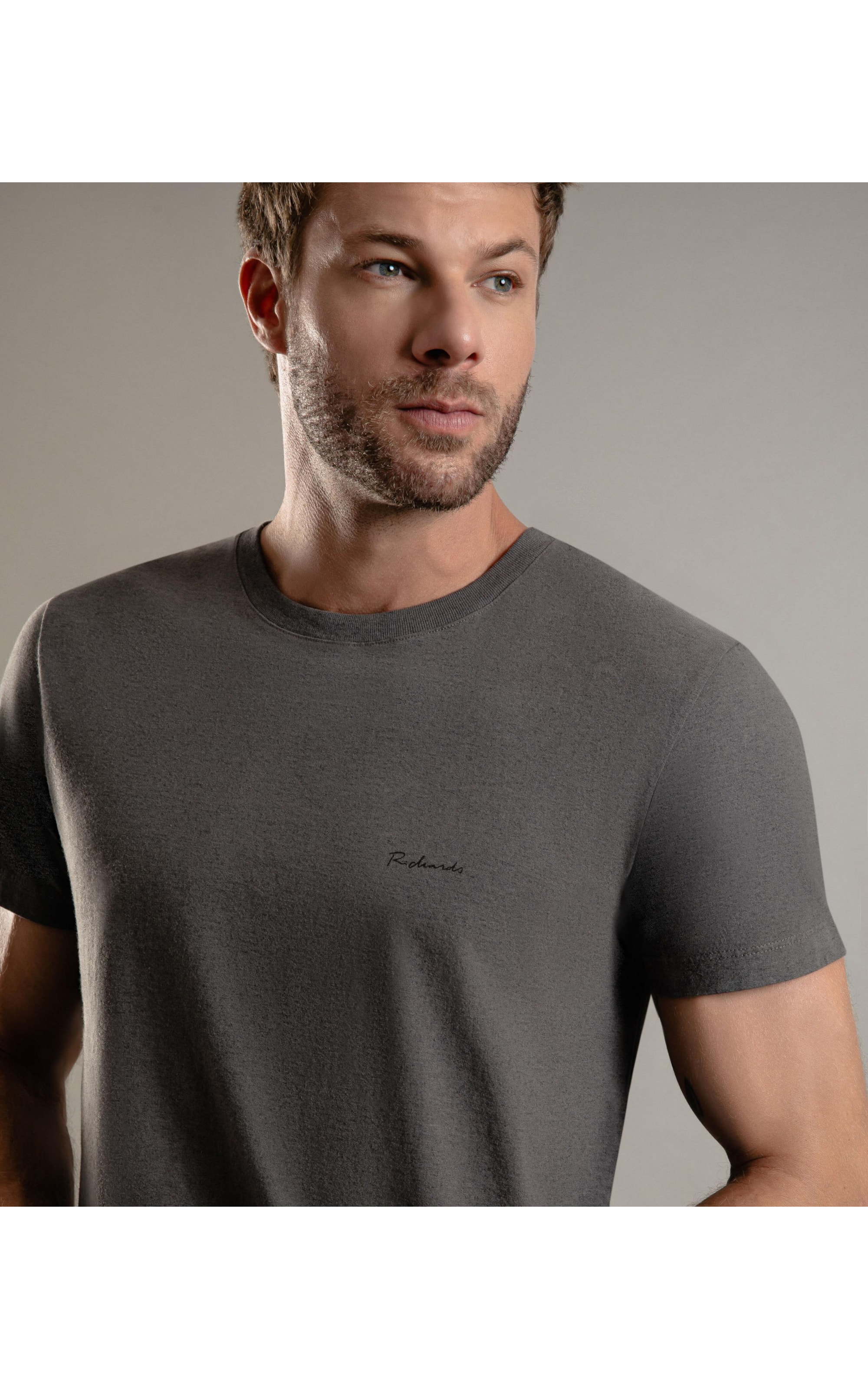 T-Shirt Mescla Sobretinto Mc Castor