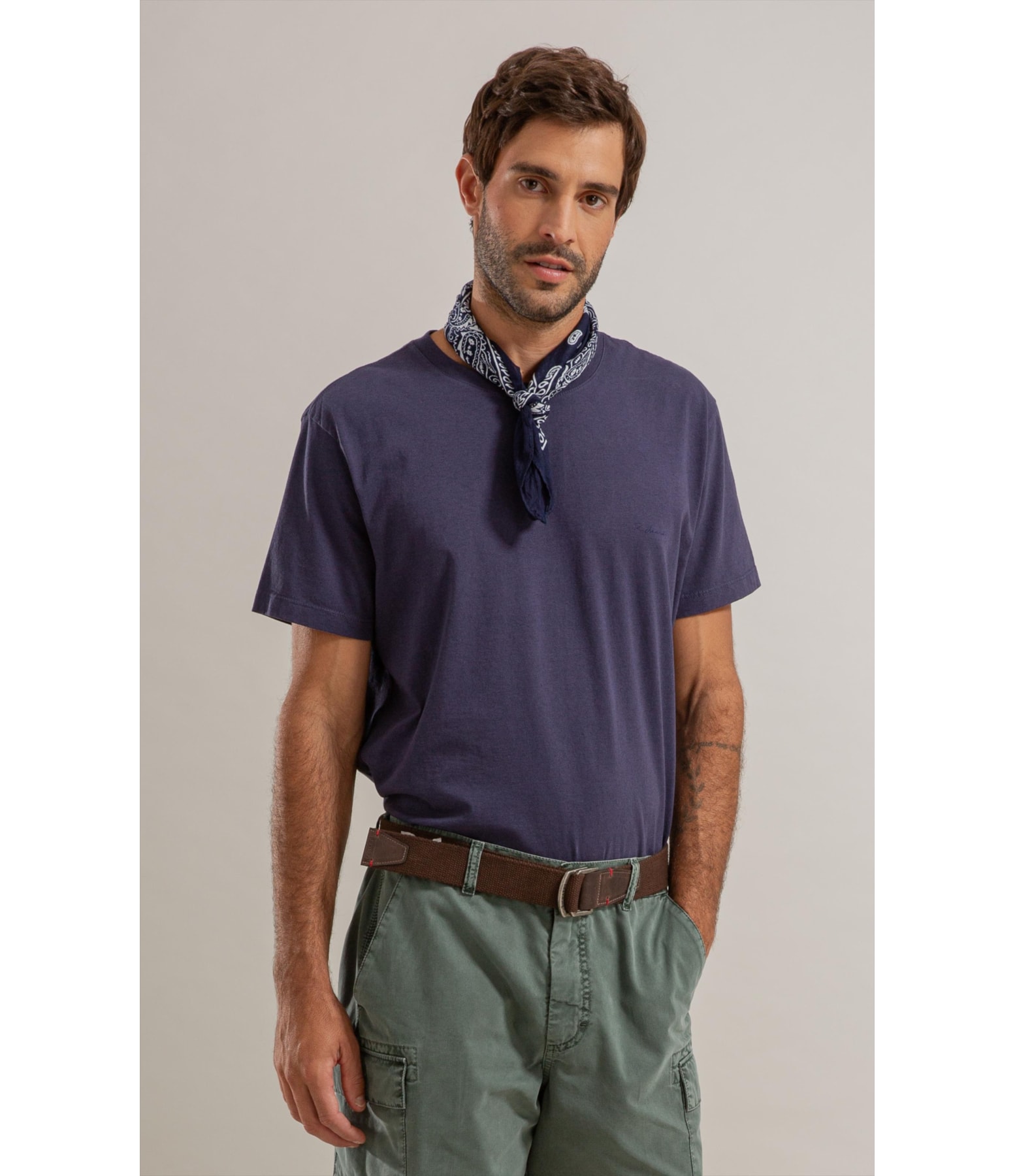 T-Shirt Mescla Sobretinto Mc Old Purple
