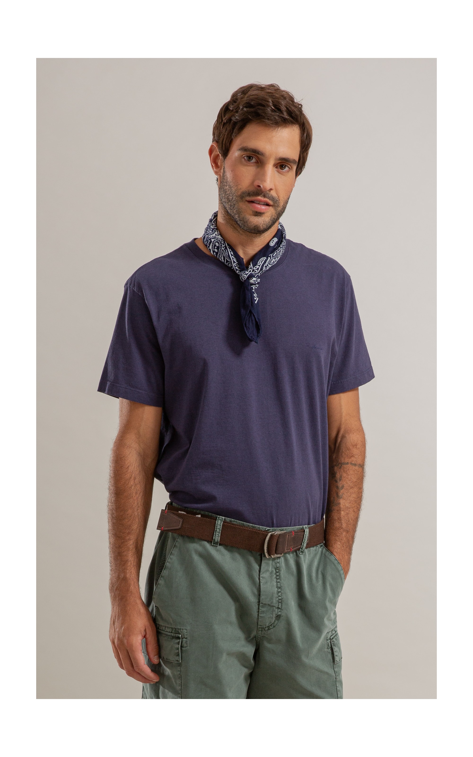 T-Shirt Mescla Sobretinto Mc Old Purple