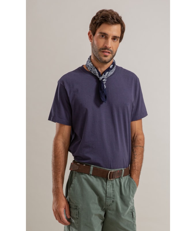 T-Shirt Mescla Sobretinto Mc Old Purple