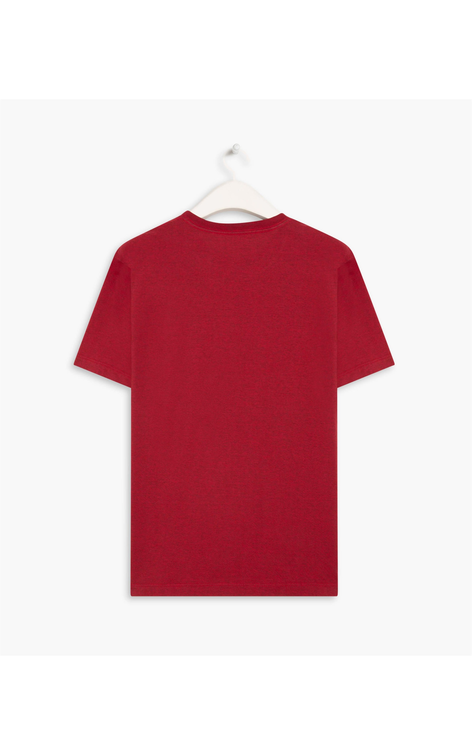 T-Shirt Mescla Sobretinto Mc Vermelho Mescla