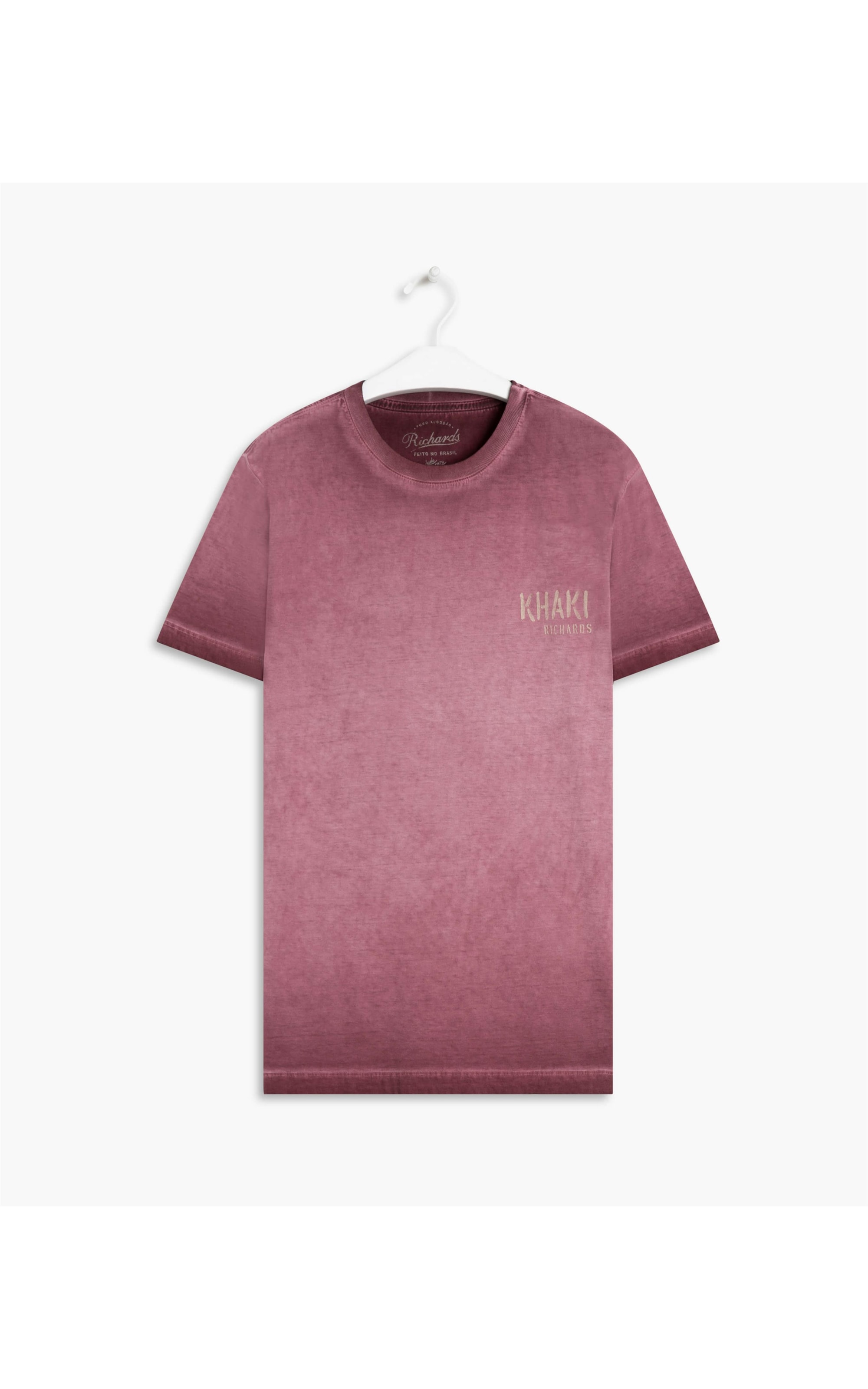 T-Shirt Mm a Seco Khaki Gears Mc Bordeaux