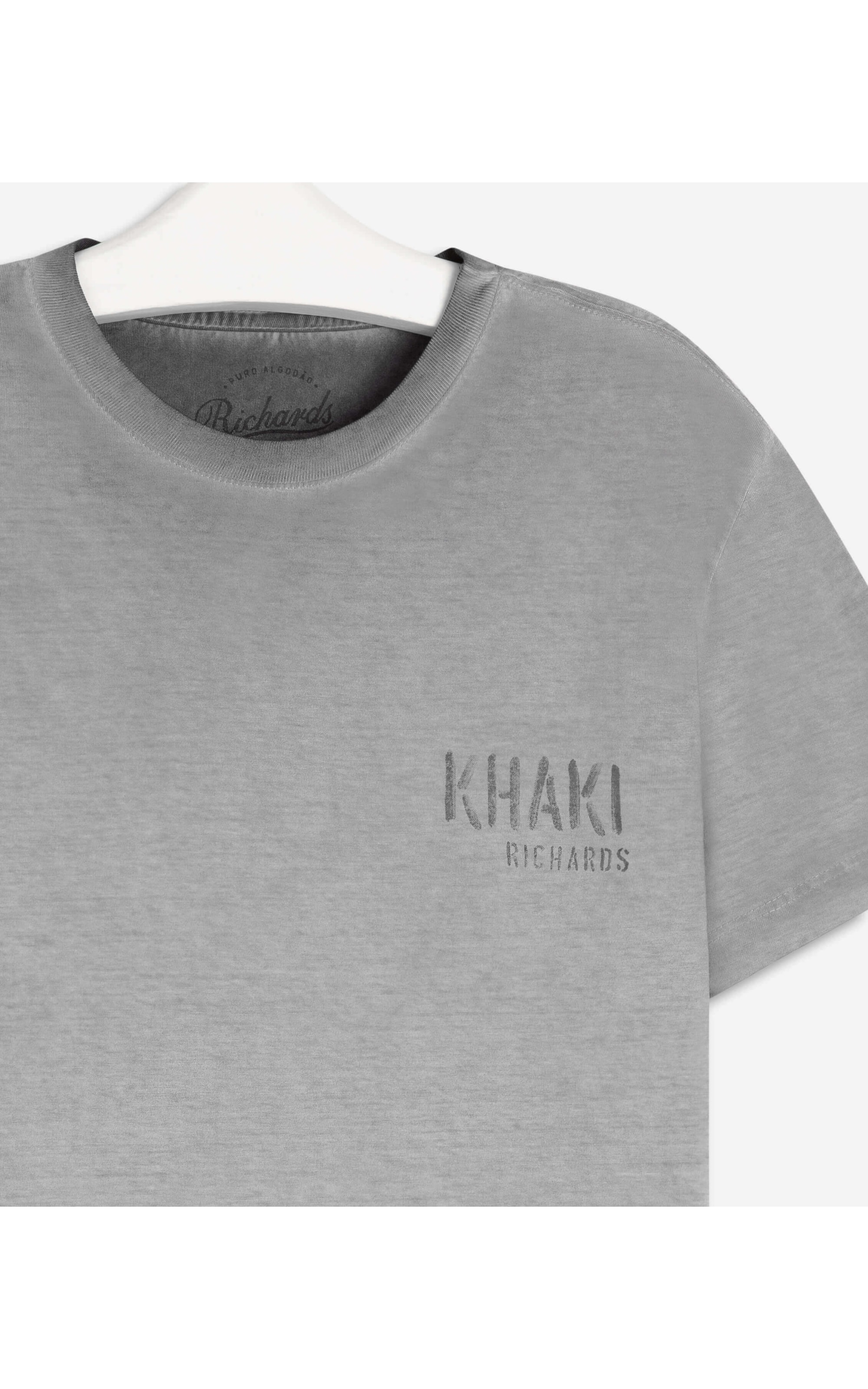 T-Shirt Mm a Seco Khaki Gears Mc Grafite