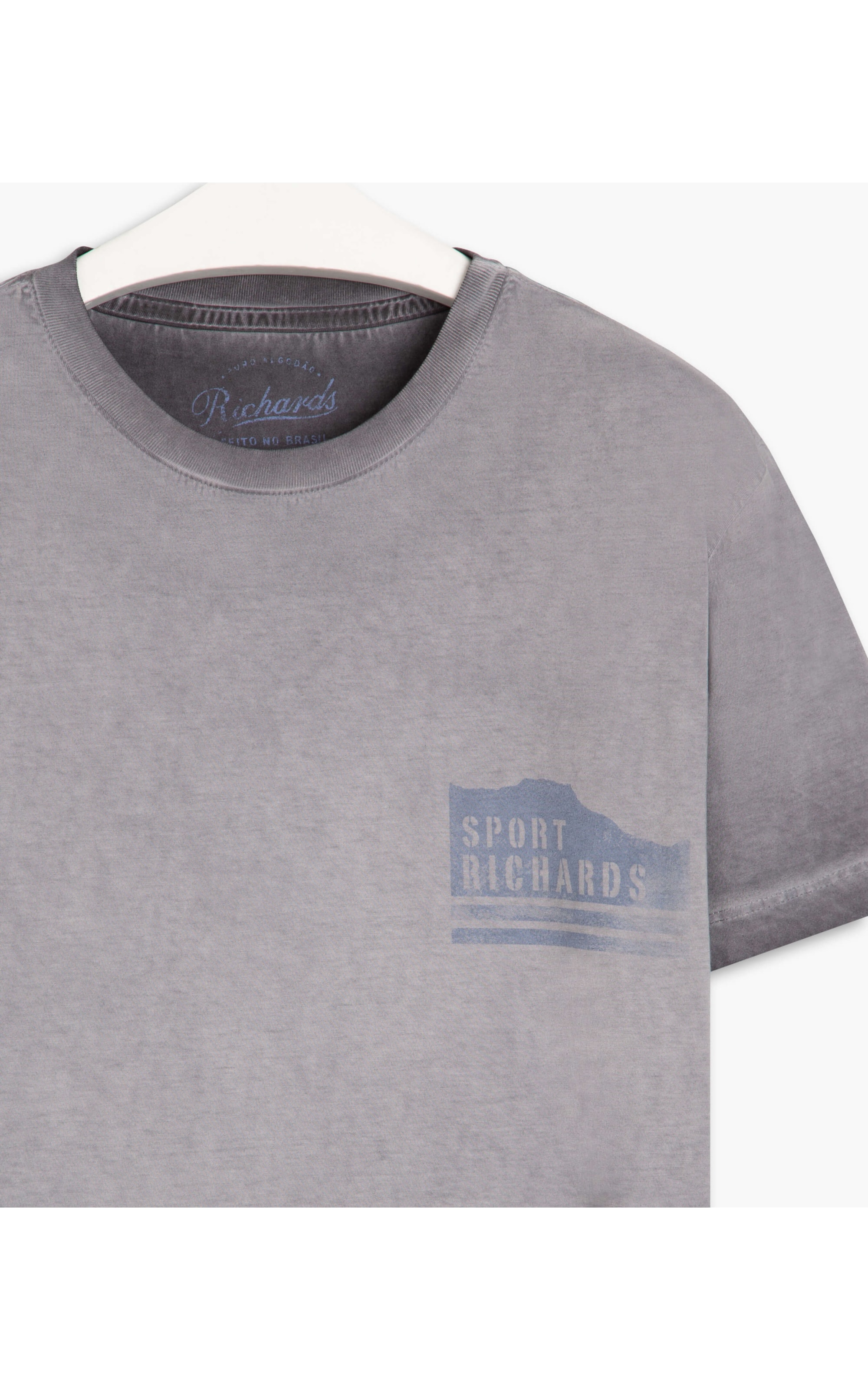 T-Shirt Mm a Seco Sport Richards Mc Grafite