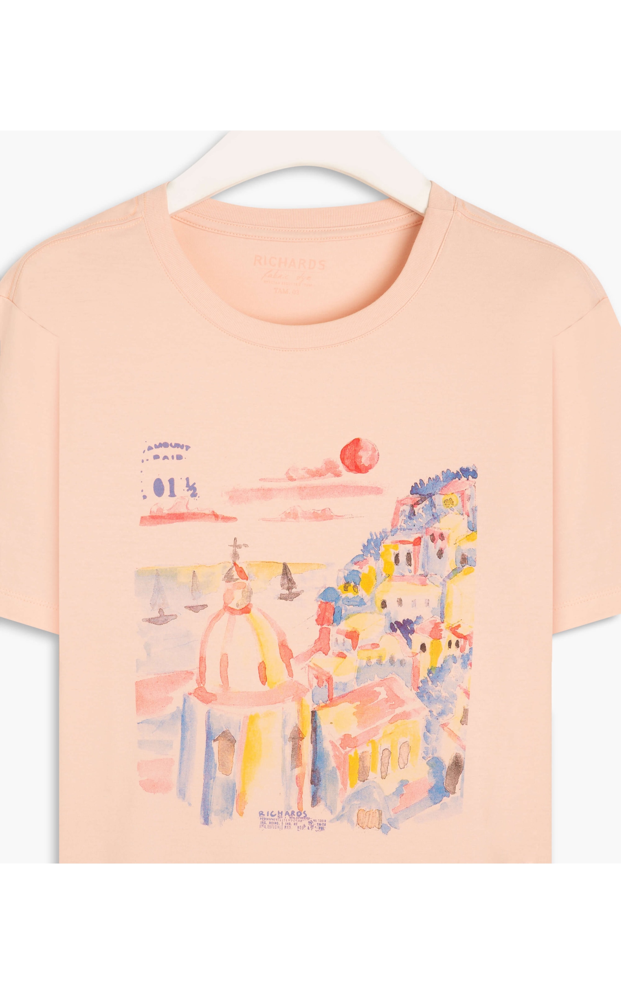 T-Shirt Mm Amalfi Rosa