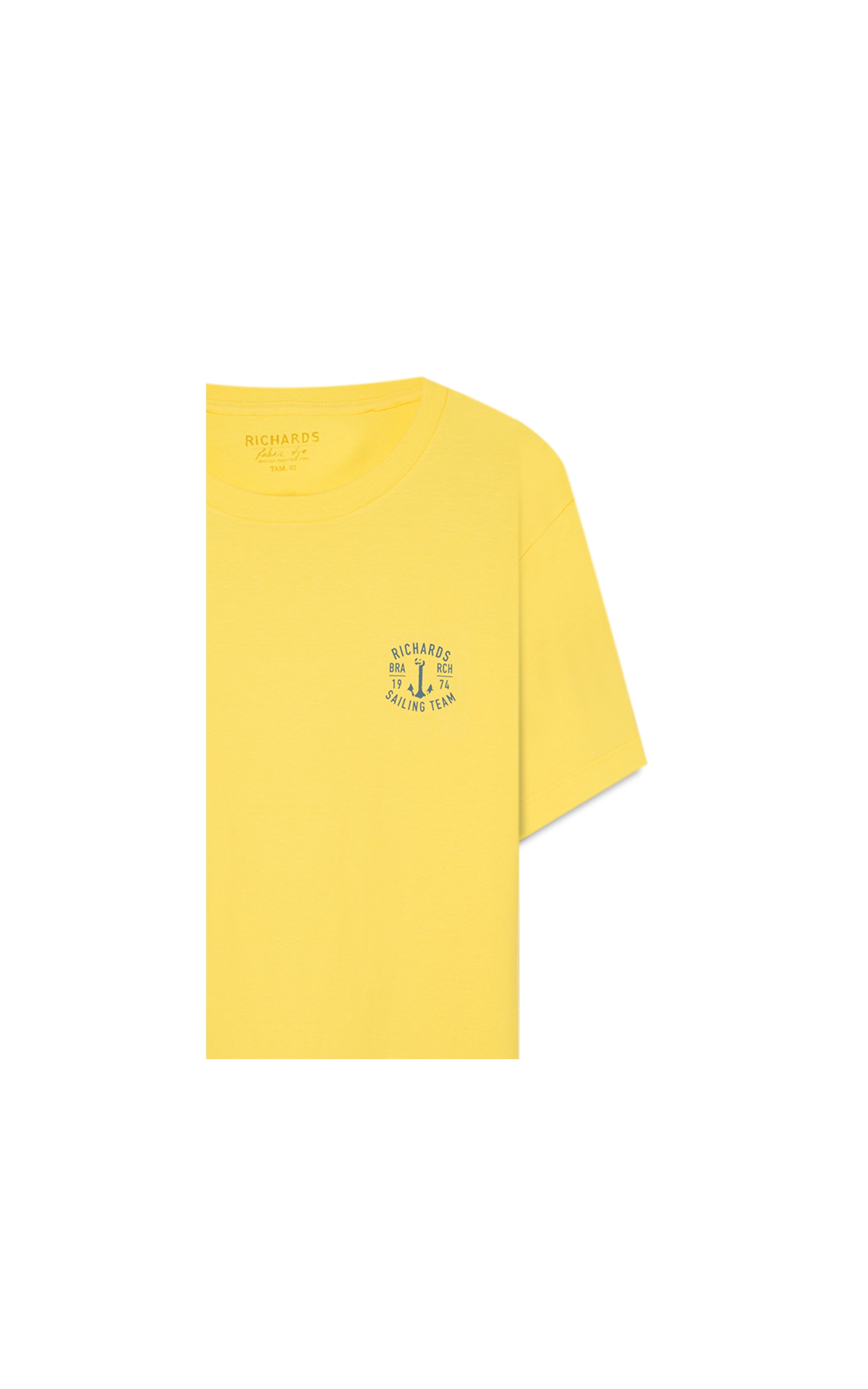 T-Shirt Mm Anchor Amarelo